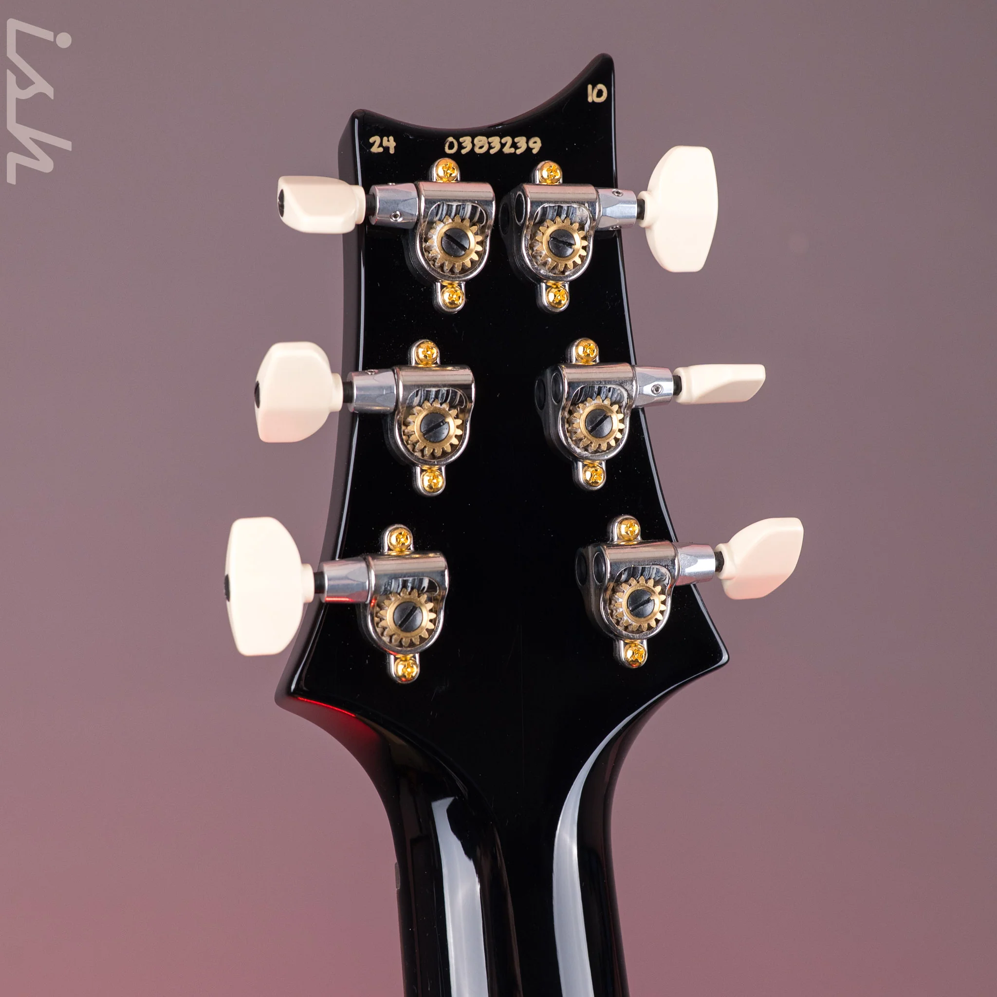 2024 PRS Custom 24-08 Charcoal Burst 10 Top - Image 13