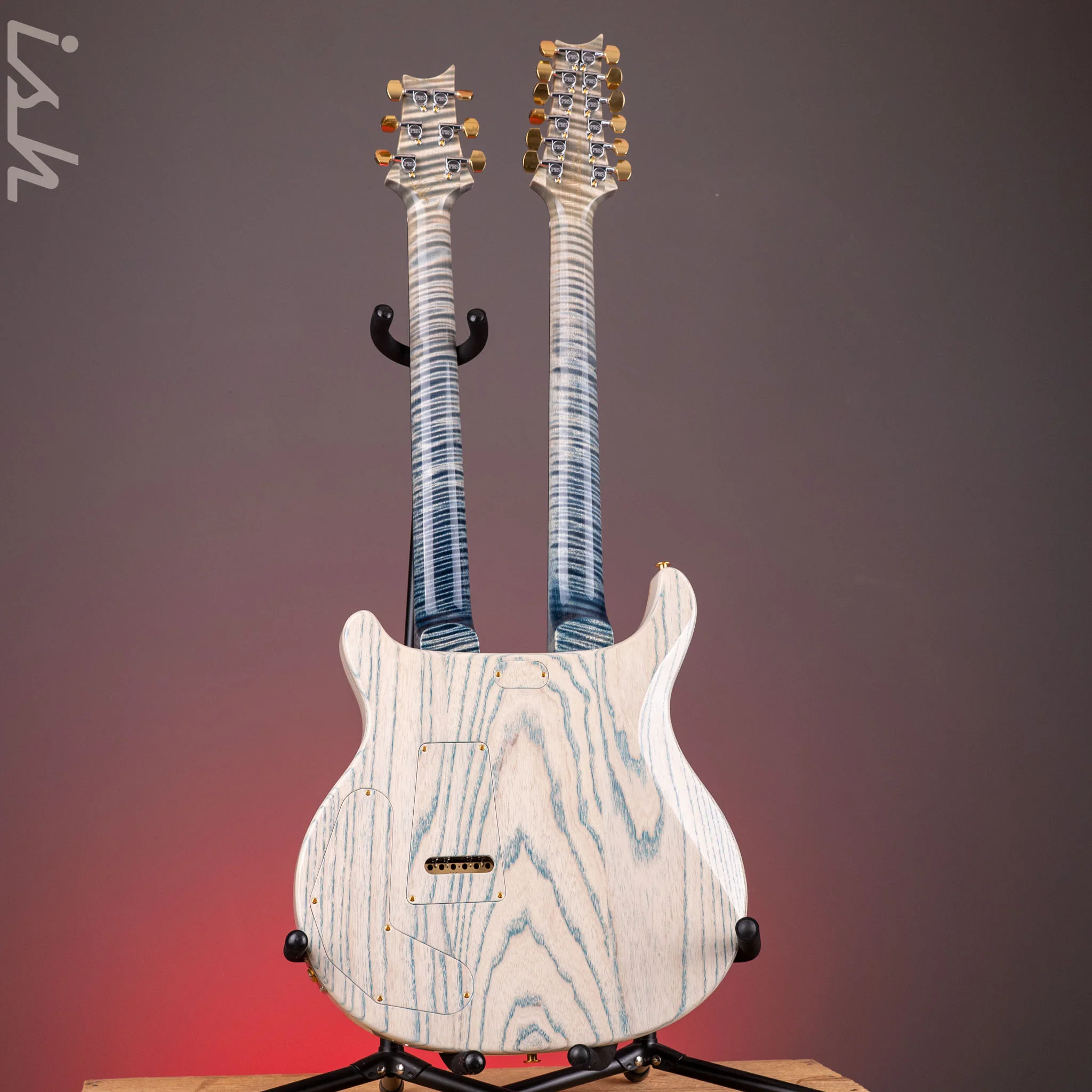 2024 PRS Private Stock Custom 22 / 12-String Double Neck Indigo Glow - Image 10