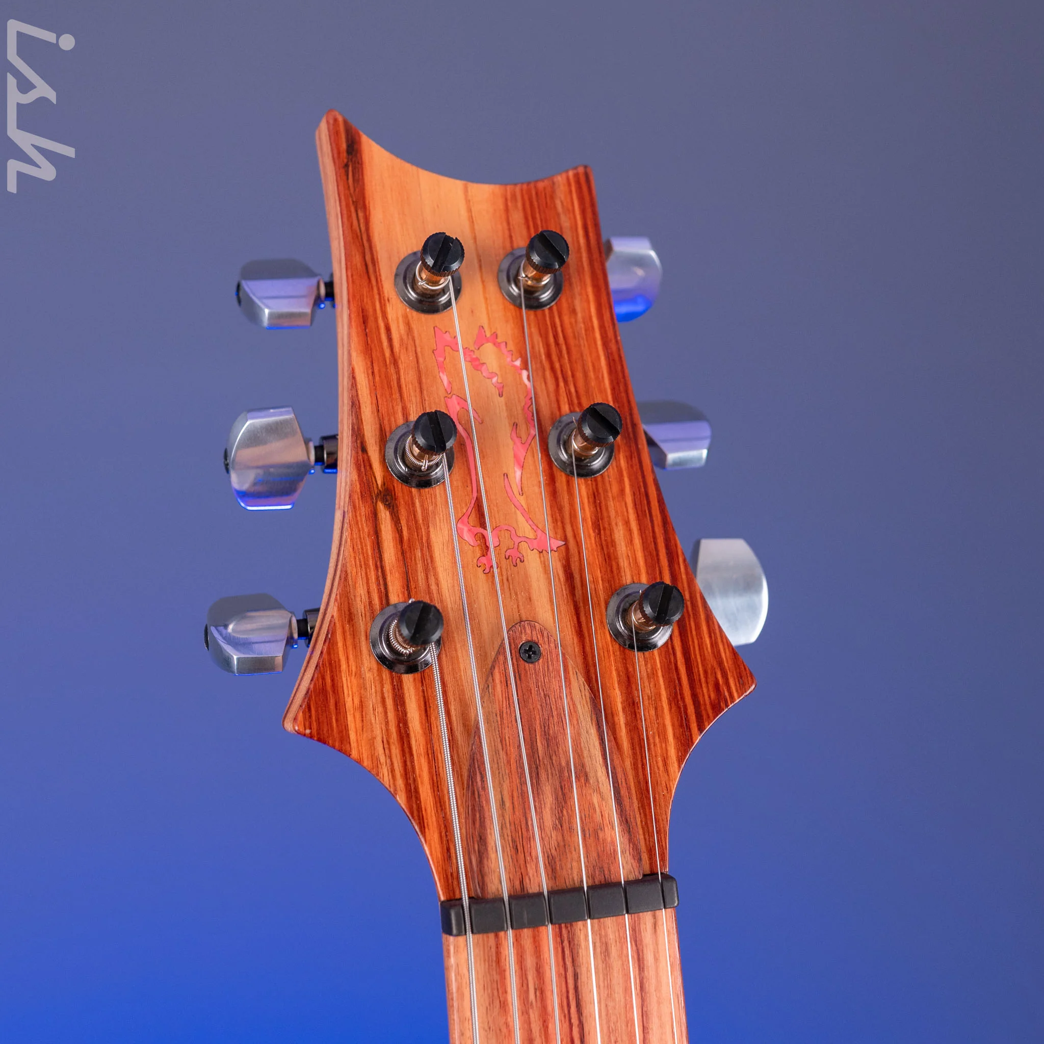 2024 PRS Private Stock Special Semi-Hollow Piezo Blood Red Fade Tulip Wood - Image 8