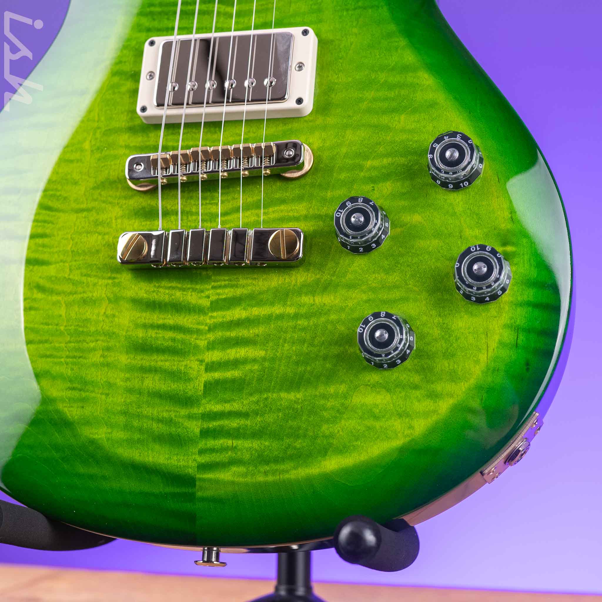 2024 PRS S2 McCarty 594 Singlecut Electric Guitar Eriza Verde - Image 4