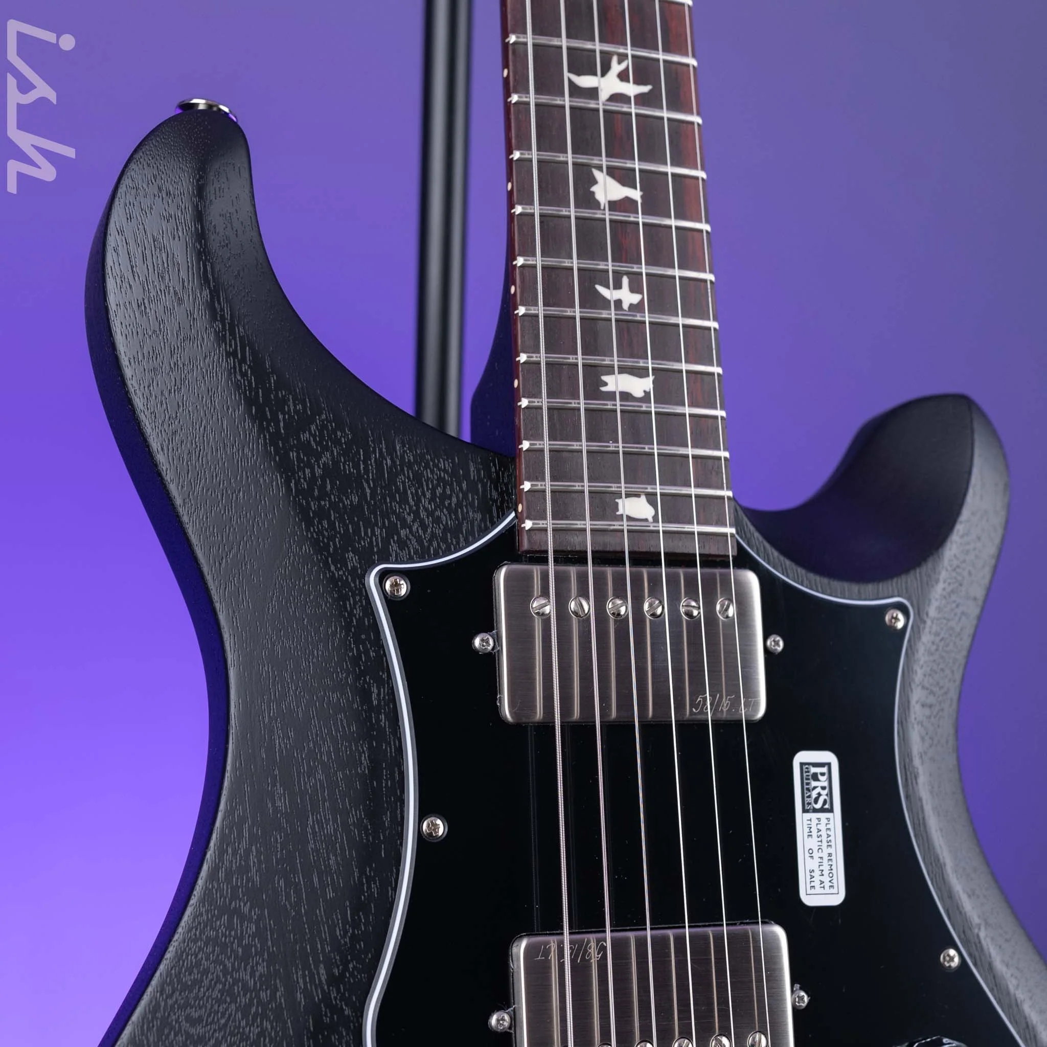 2024 PRS S2 Standard 24 Electric Guitar Satin Charcoal - Image 3