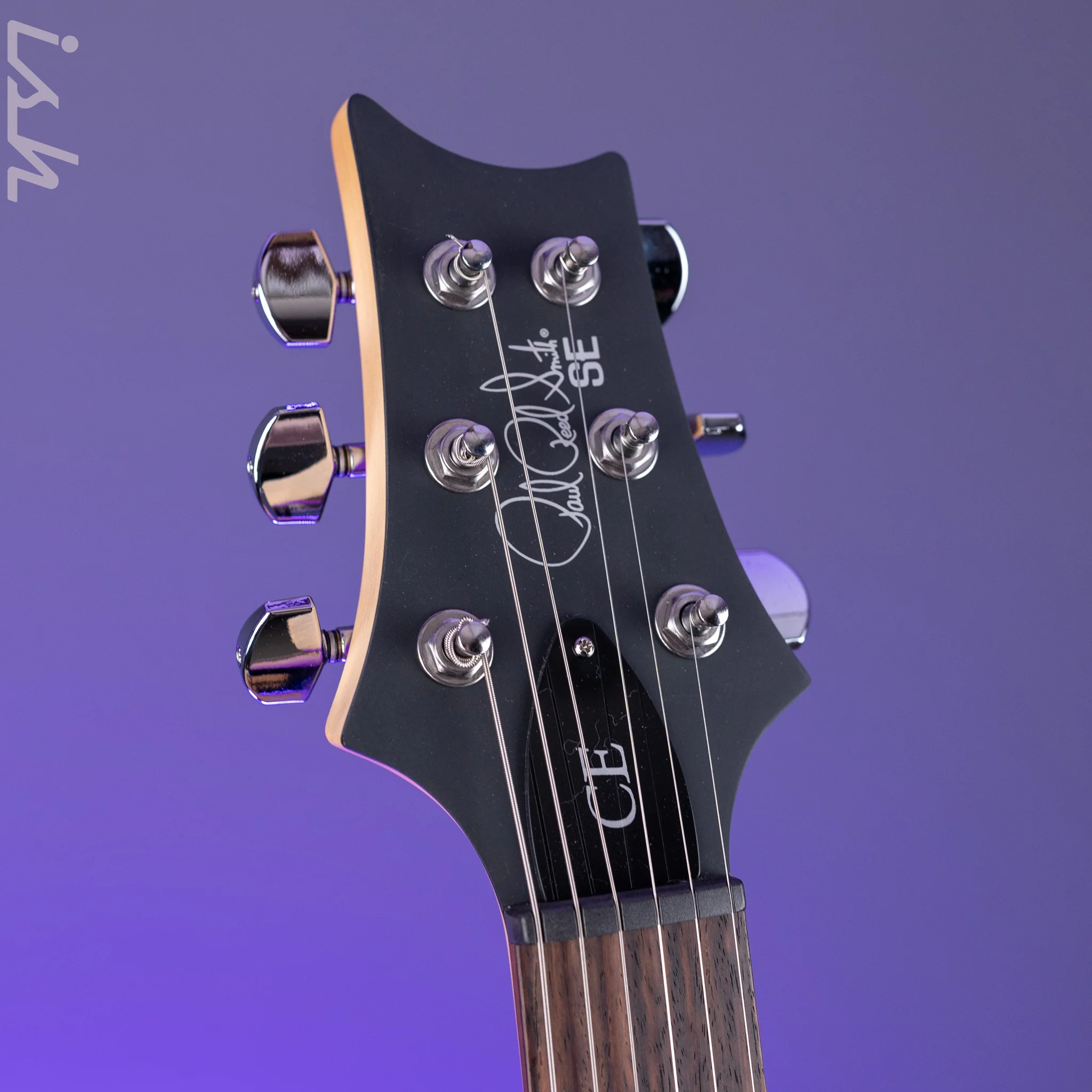 2024 PRS SE CE 24 Standard Satin Electric Guitar Metallic Silver Satin - Image 5