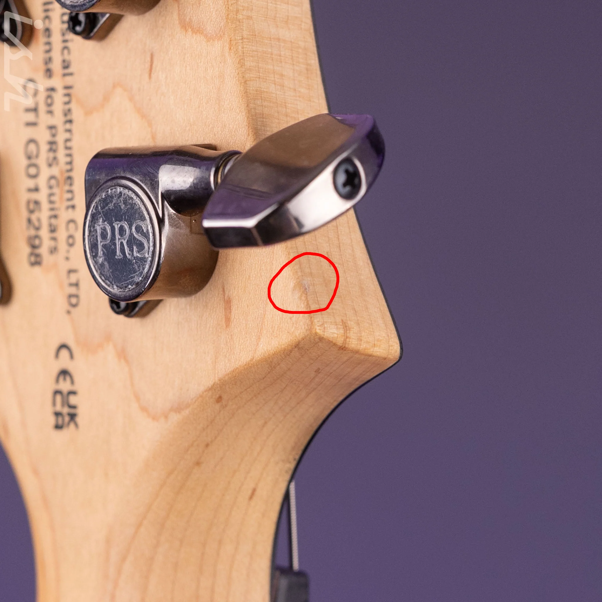 2024 PRS SE CE24 Swamp Ash Limited Edition Sandblasted Purple - Image 18