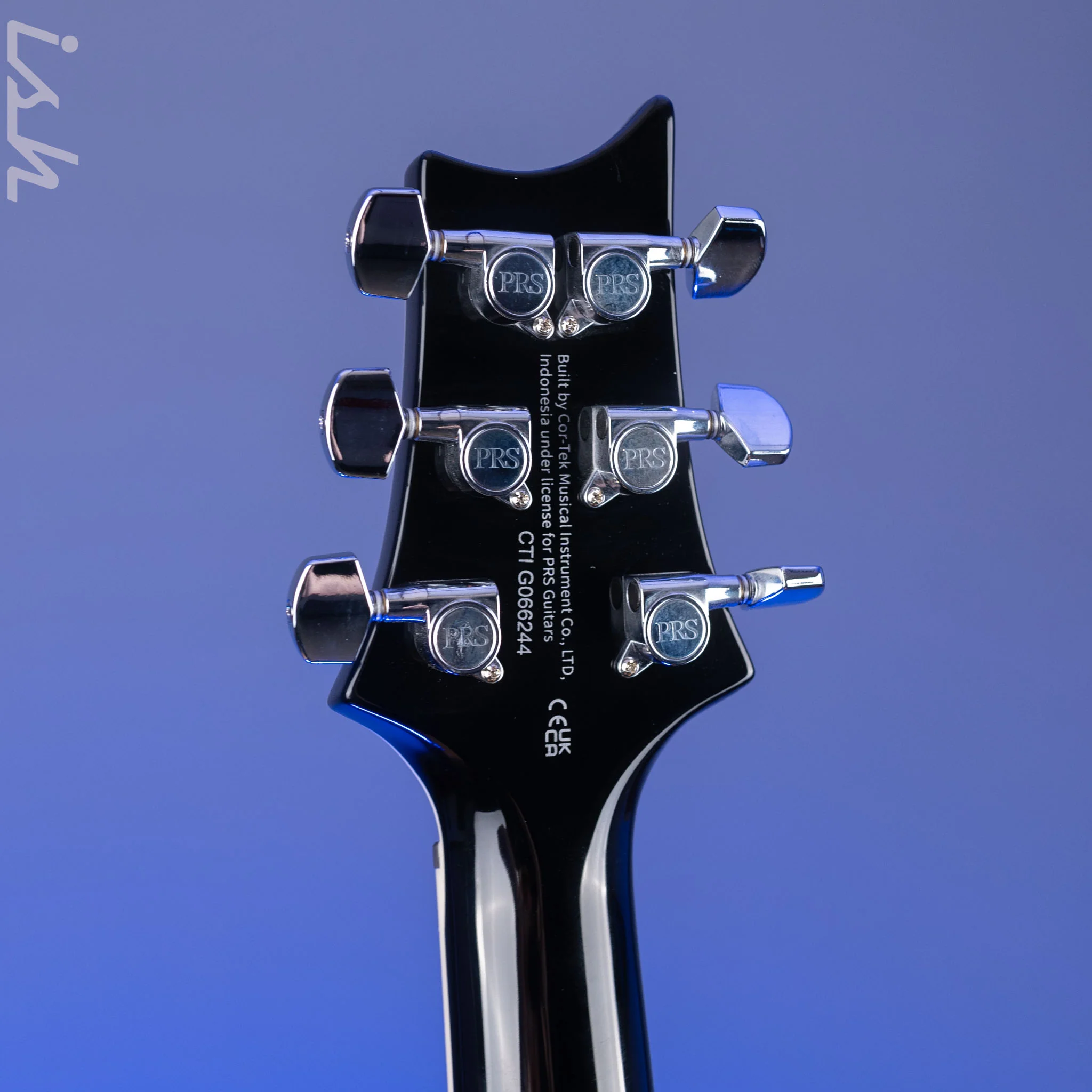 PRS SE Custom 24 Quilt Electric Guitar Violet - Image 10