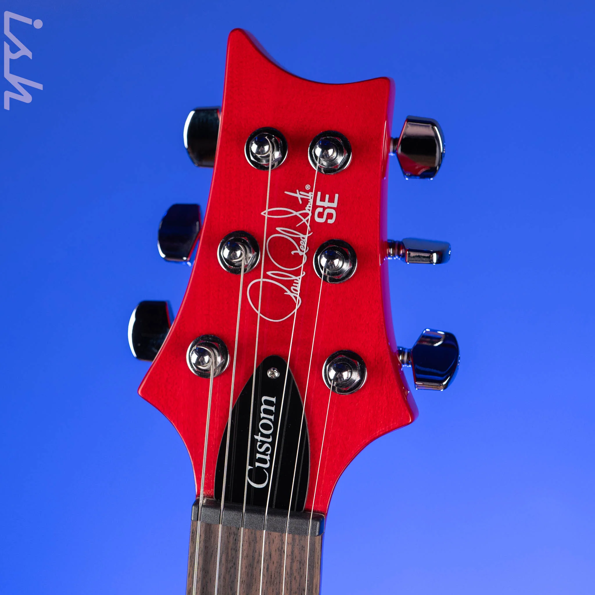 PRS SE Custom 24 Electric Guitar Ruby Demo - Image 5