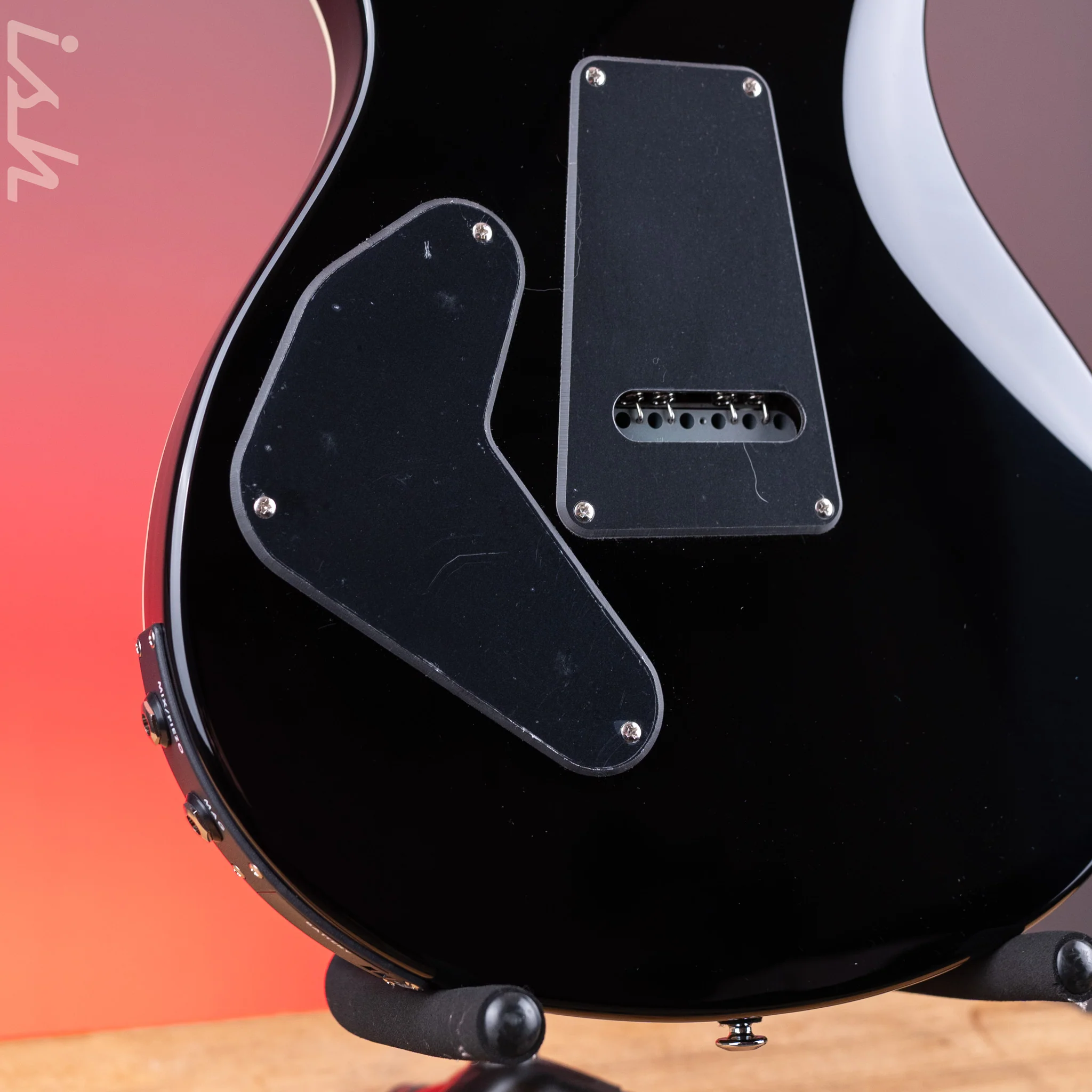 2024 PRS SE Custom 24 Semi-Hollow Piezo Charcoal Burst - Image 9