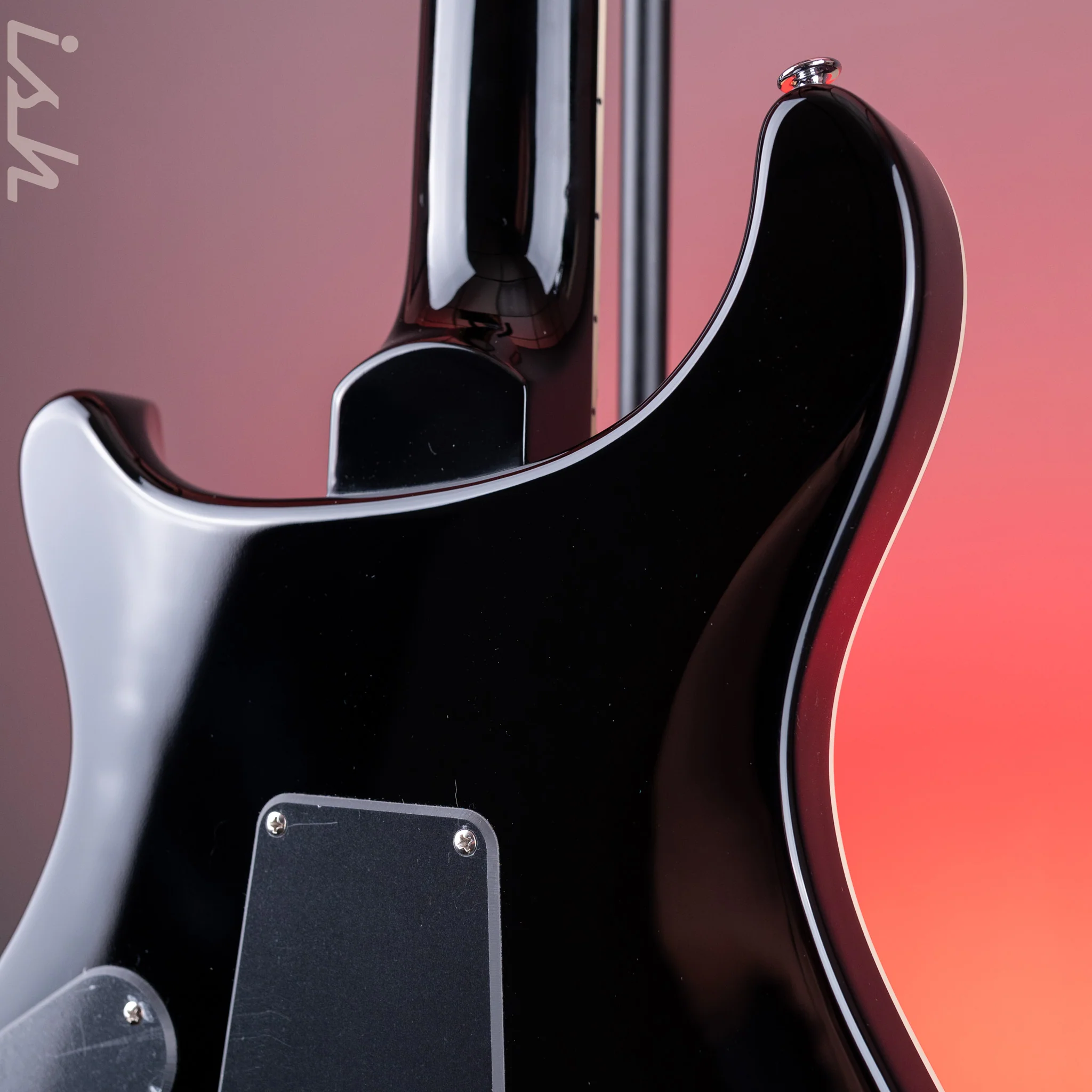 2024 PRS SE Custom 24 Semi-Hollow Piezo Charcoal Burst - Image 8