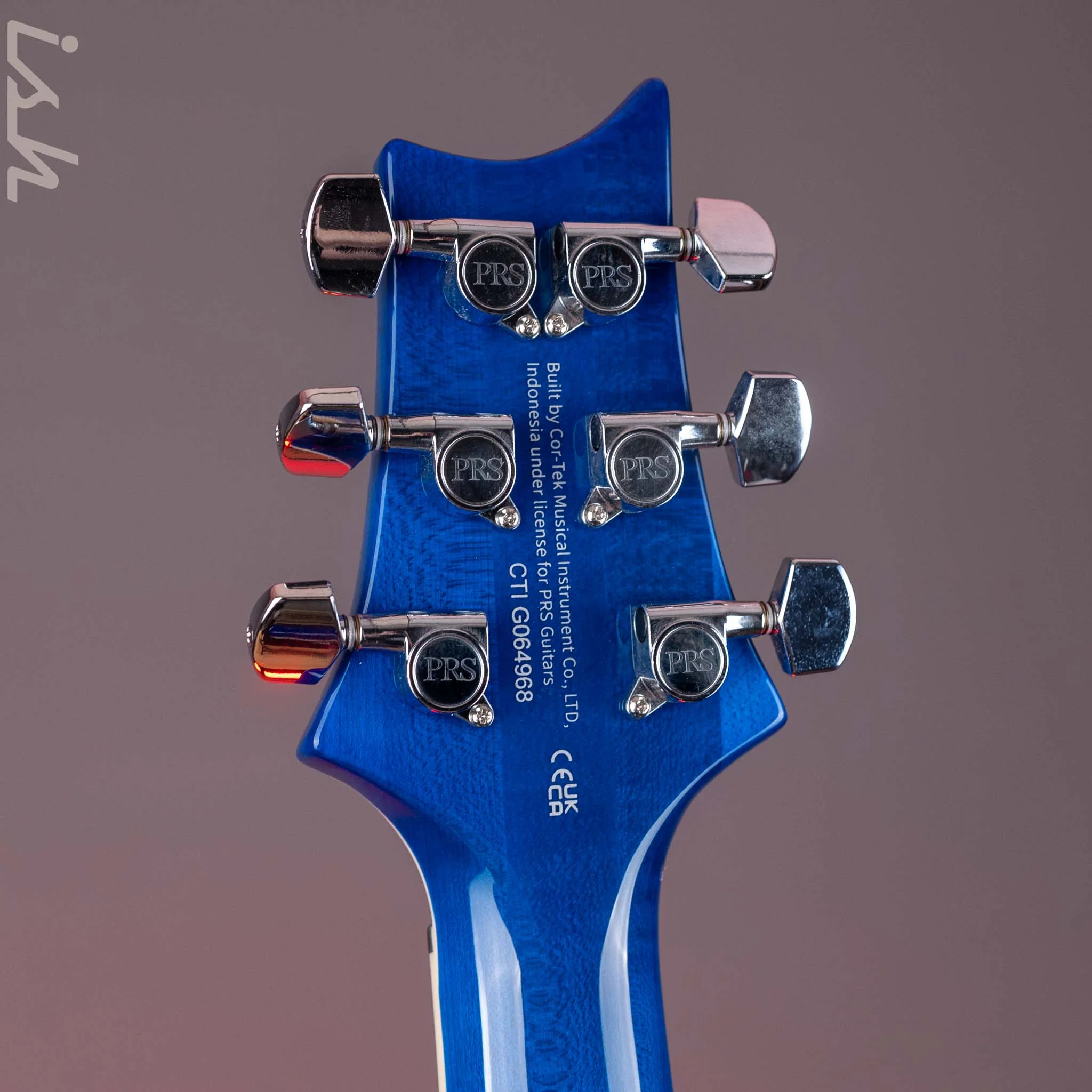 2024 PRS SE Custom 24 Semi-Hollow Piezo Lake Blue - Image 10
