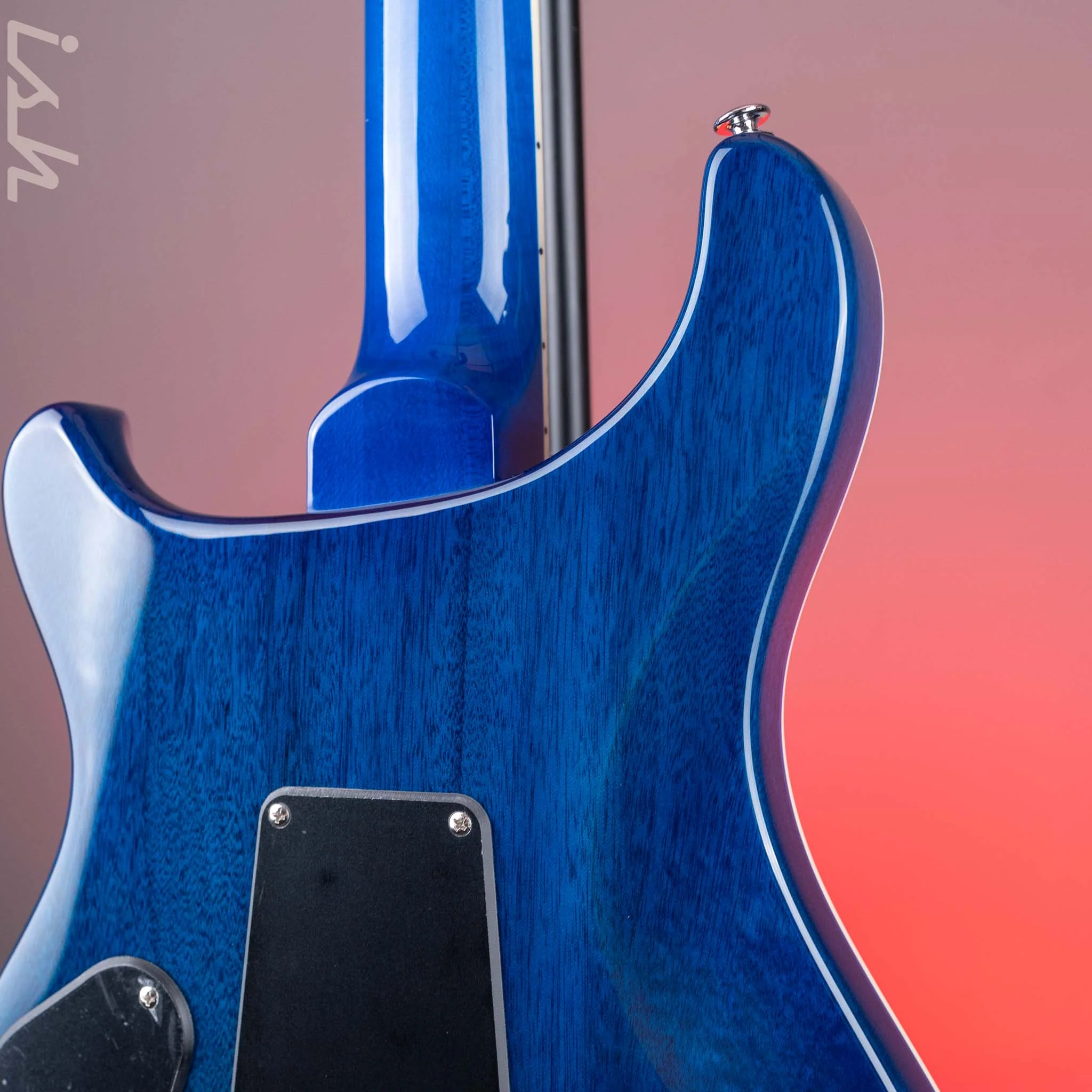 2024 PRS SE Custom 24 Semi-Hollow Piezo Lake Blue - Image 8