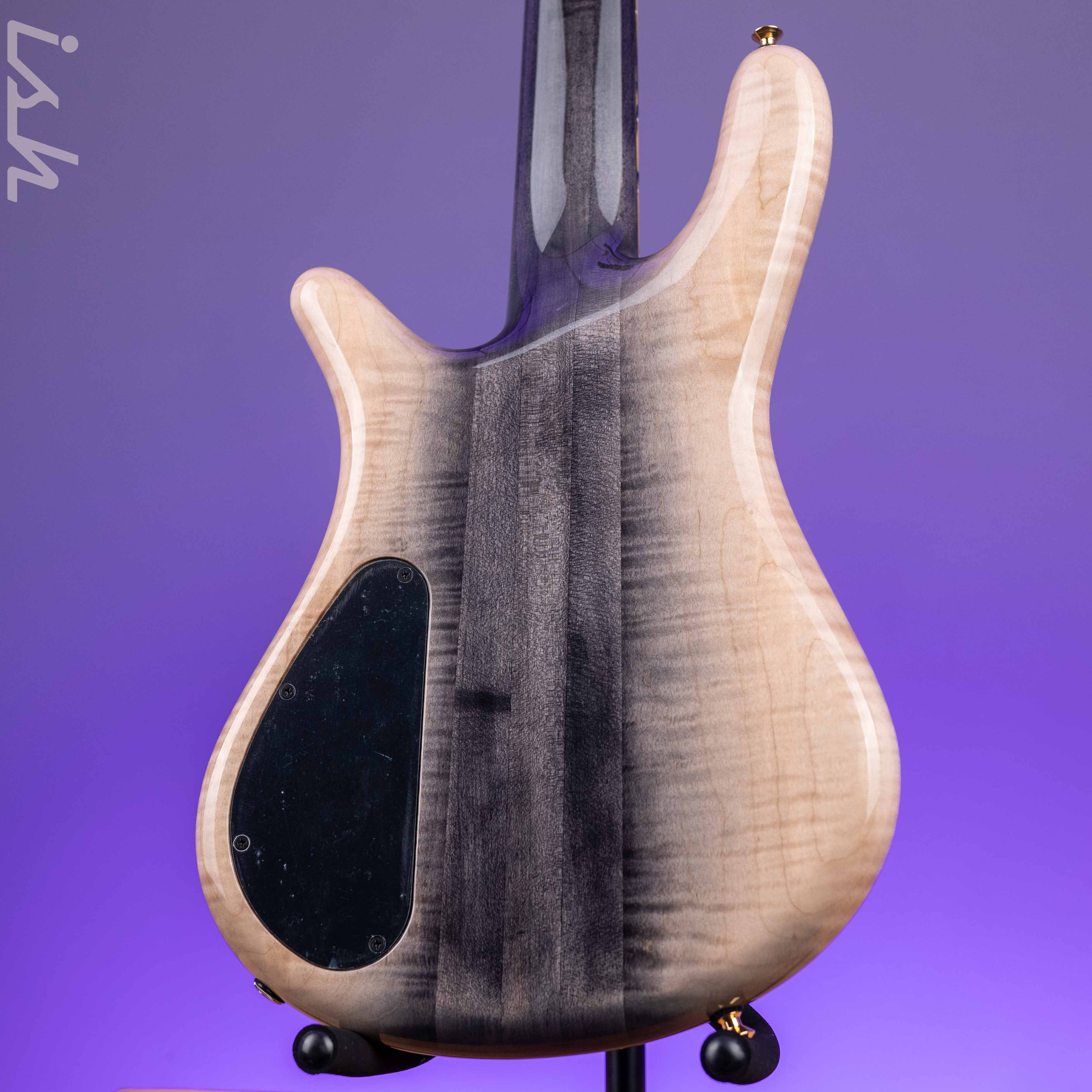 Spector USA NS-5XL 5-String Bass Super Faded Black Reverse Burst Demo - Image 8
