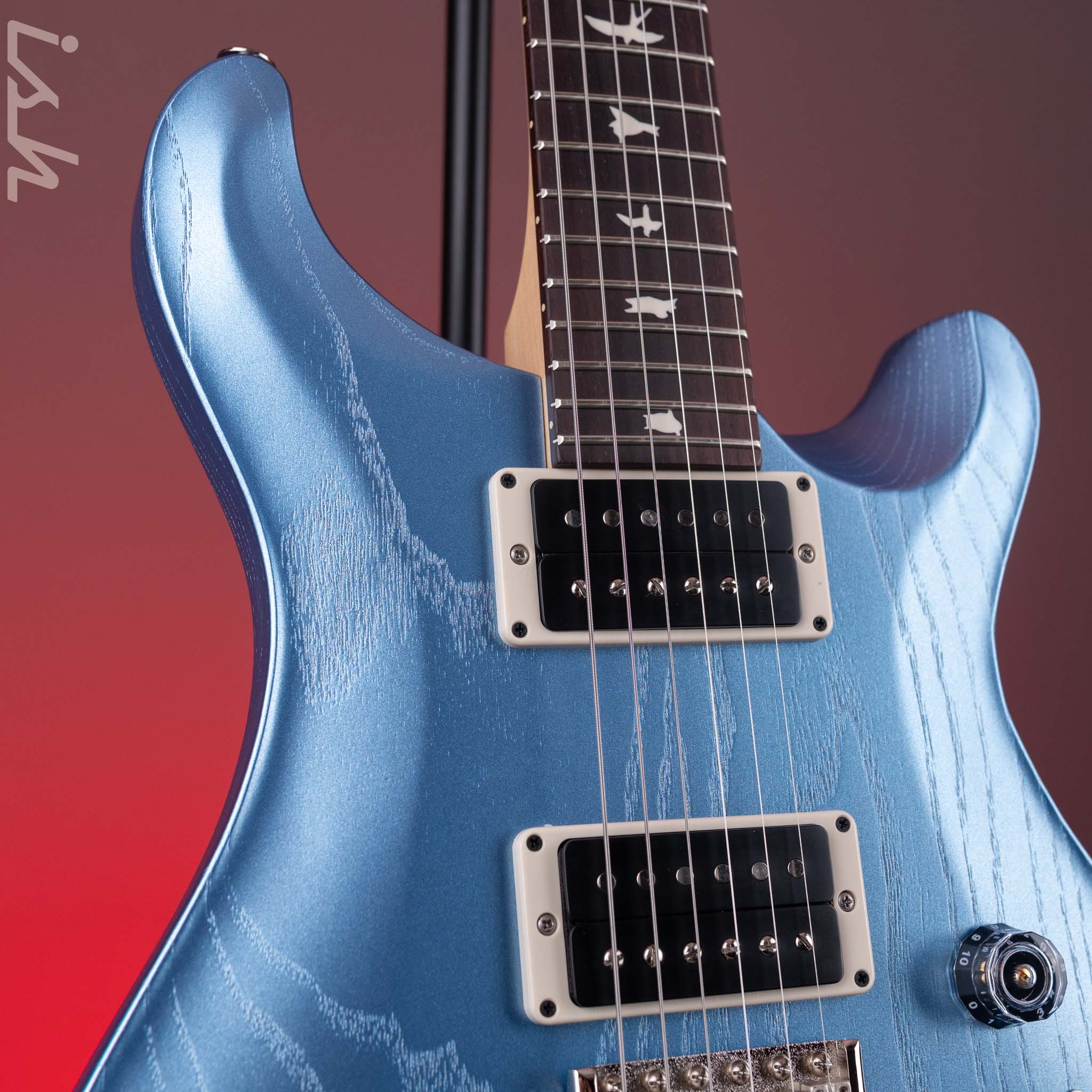 2025 PRS CE 24-08 Swamp Ash Limited Edition Frost Blue Metallic - Image 4