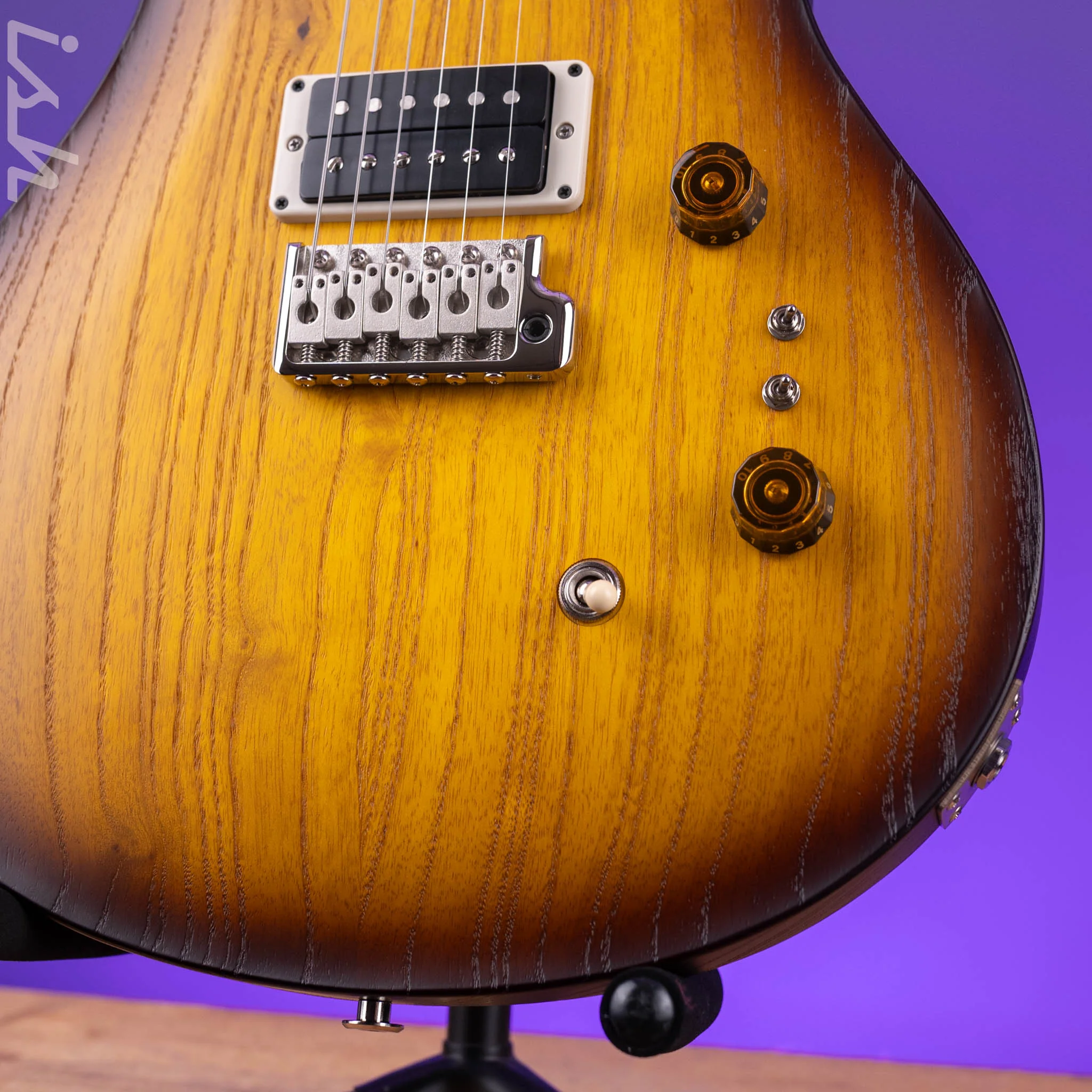 2025 PRS CE 24-08 Swamp Ash Limited Edition McCarty Tobacco Sunburst - Image 5
