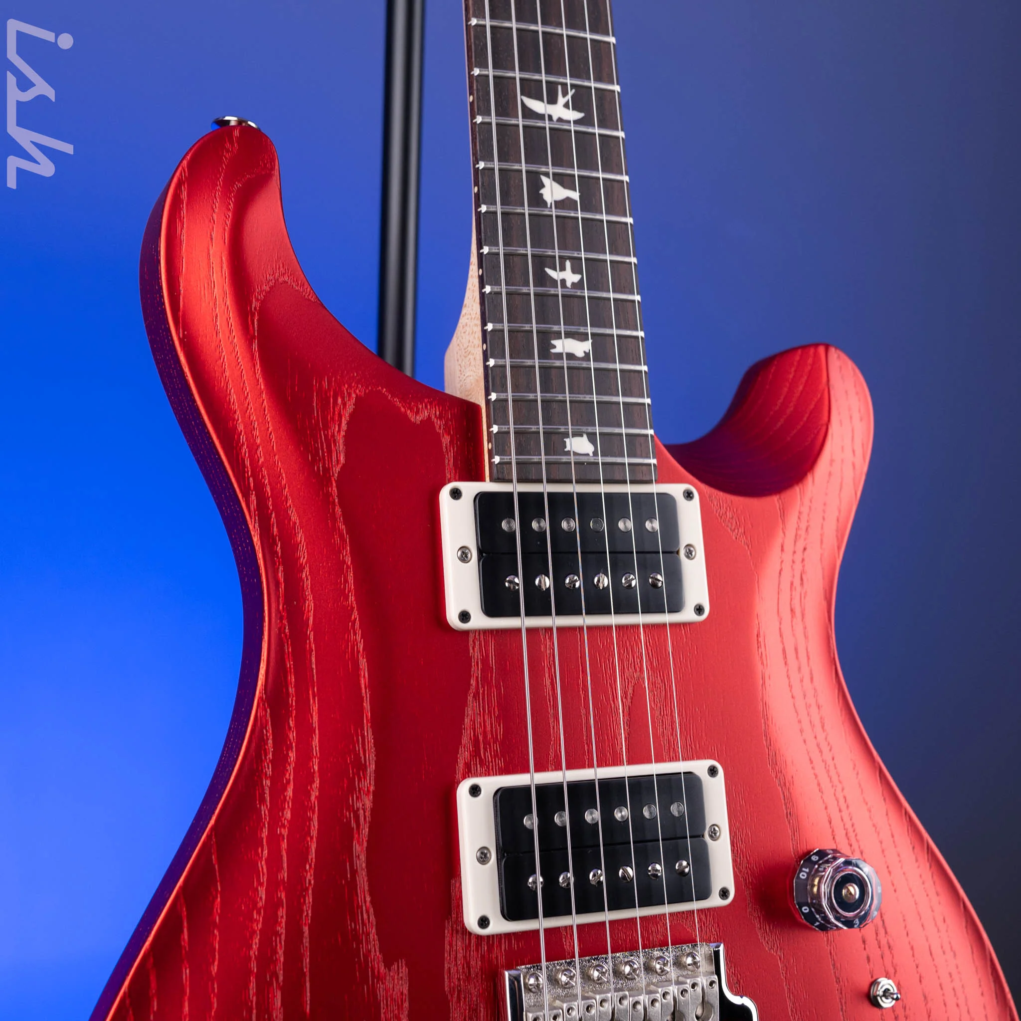 2025 PRS CE 24-08 Swamp Ash Limited Edition Red Apple Metallic - Image 4