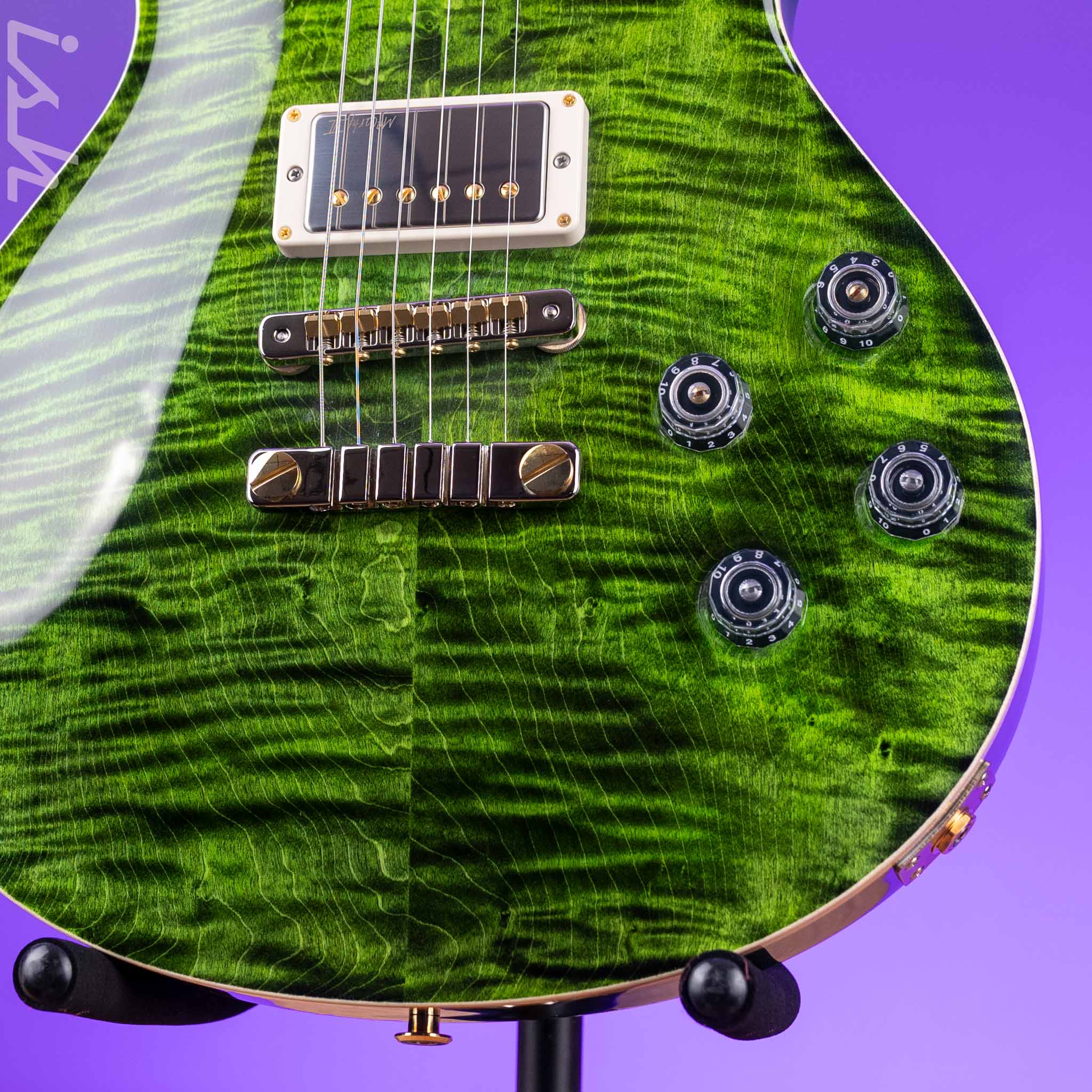 2025 PRS Wood Library McCarty 594 Singlecut 10-Top Jade - Image 5