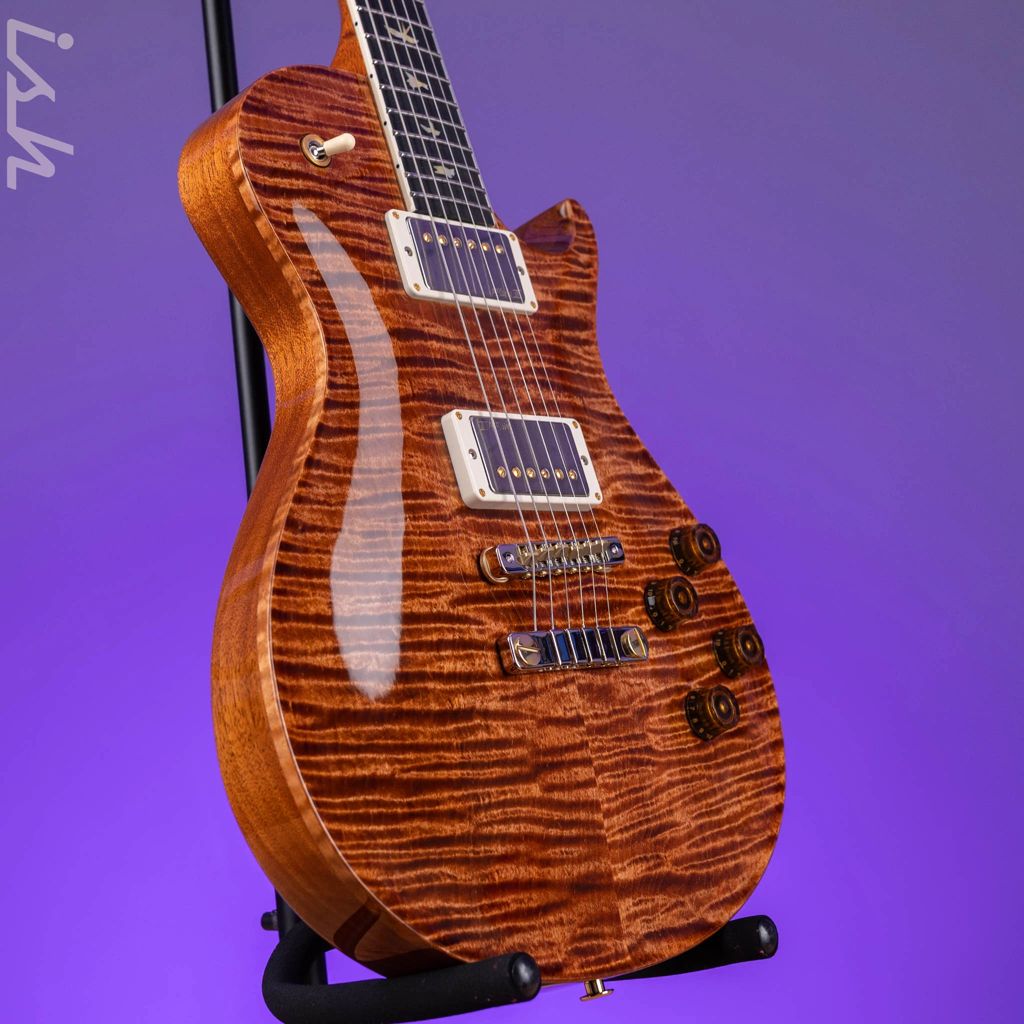 2025 PRS Wood Library McCarty Singlecut 594 10-Top Copper - Image 3