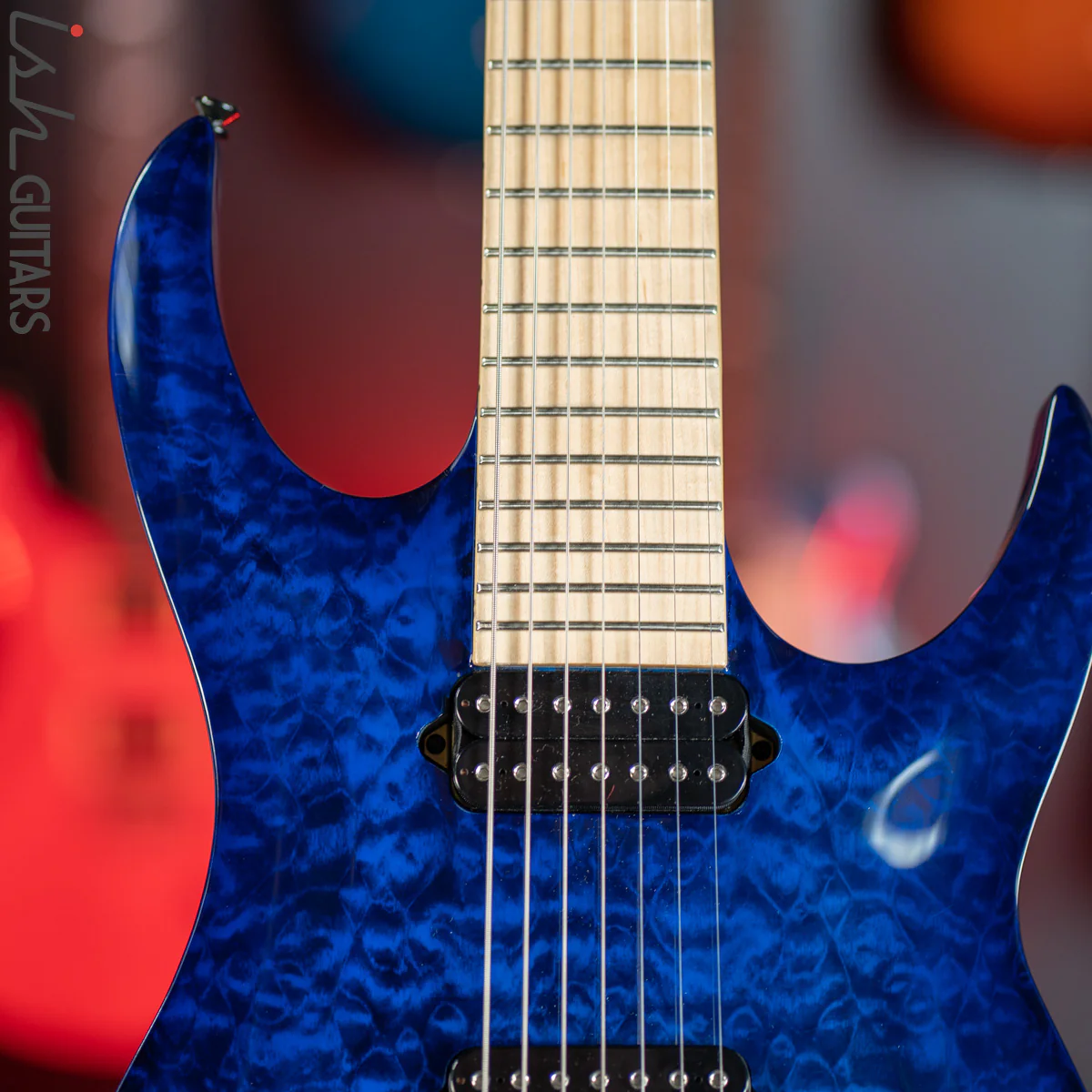 Agile Septor 727 7-String Tribal Blue - Image 3