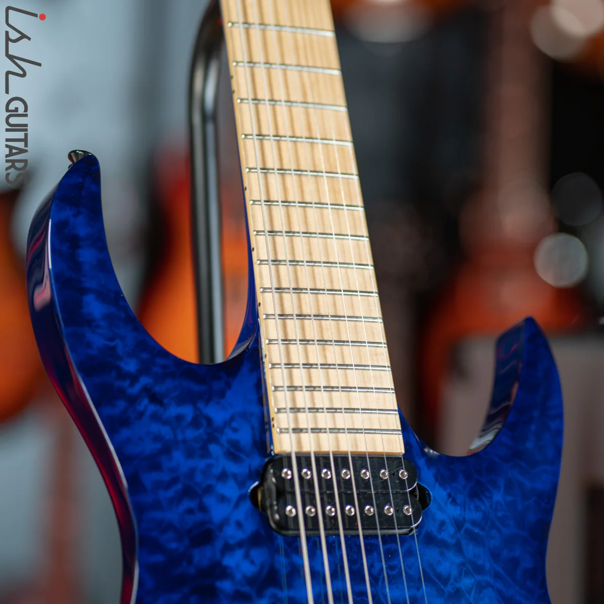 Agile Septor 727 7-String Tribal Blue - Image 5