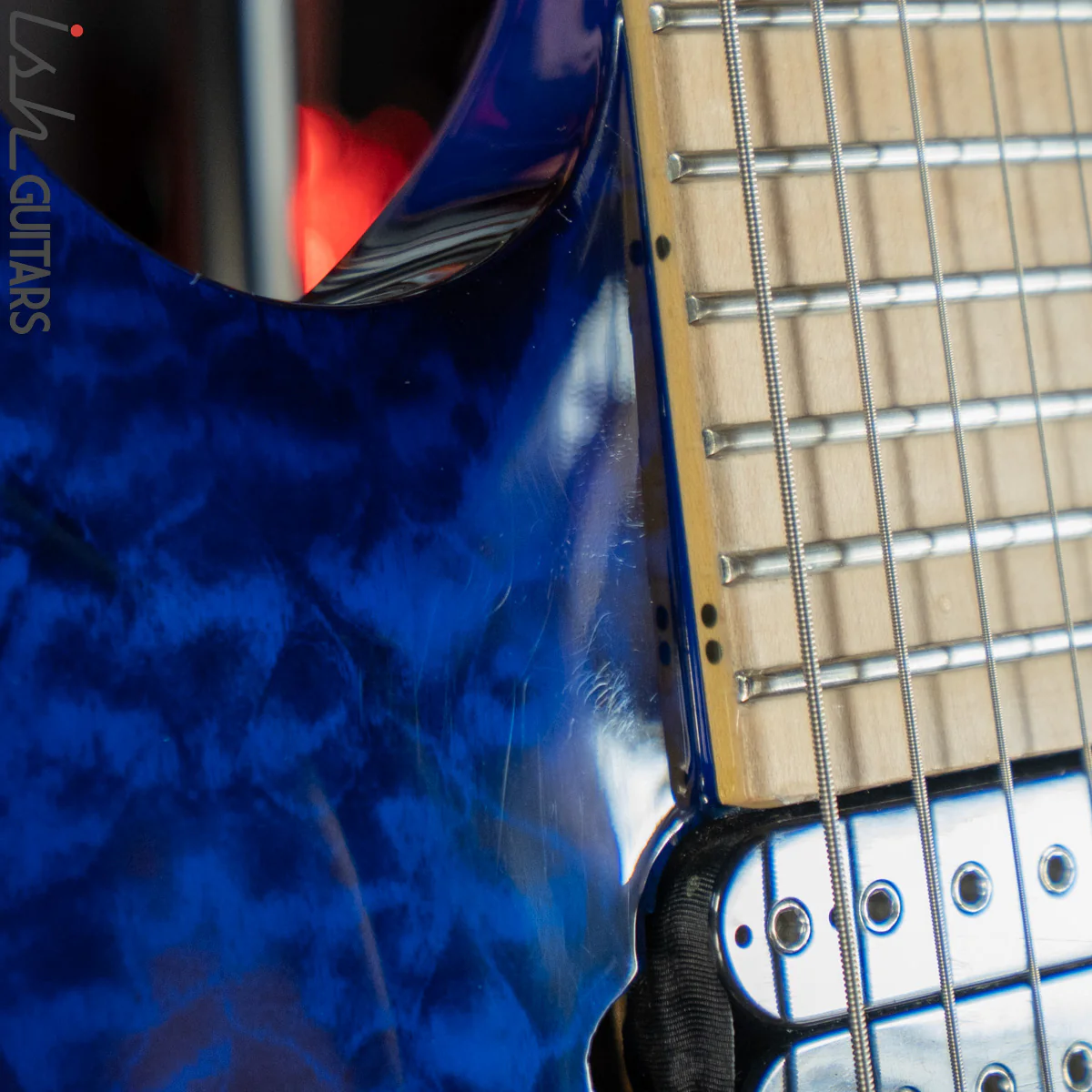 Agile Septor 727 7-String Tribal Blue - Image 8