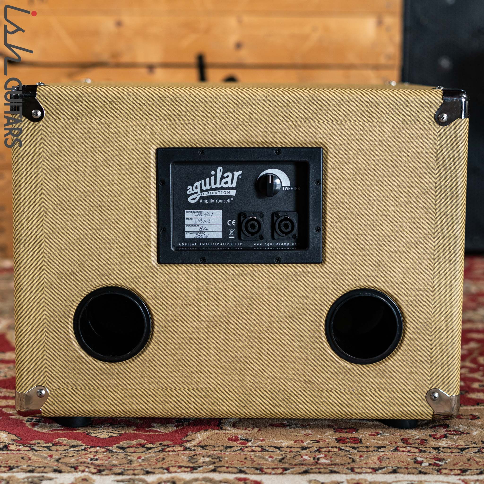 Aguilar DB112 Boss Tweed 8ohm Bass Speaker Cabinet - Image 2