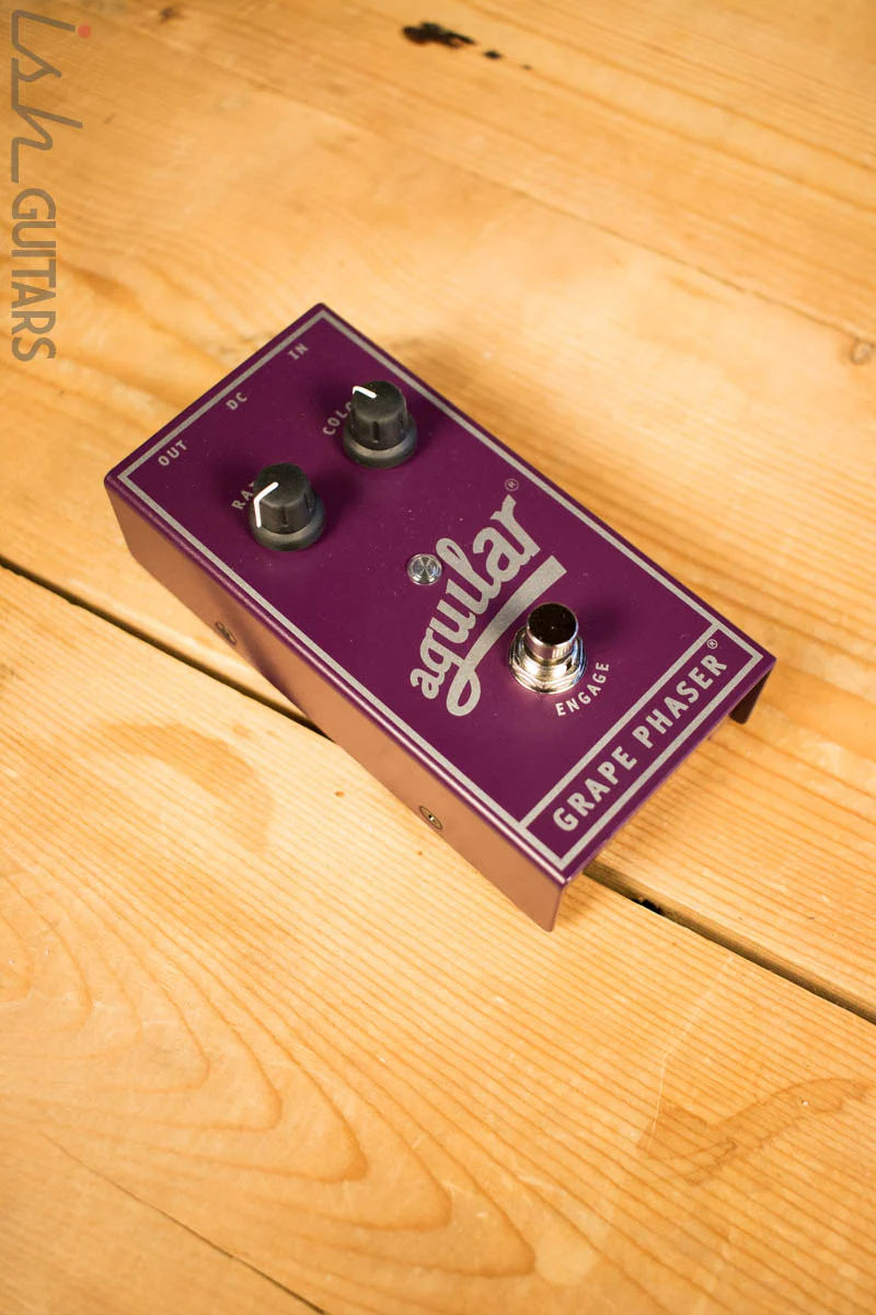 Aguilar Grape Phaser Bass Phase Pedal Store Demo - Image 2