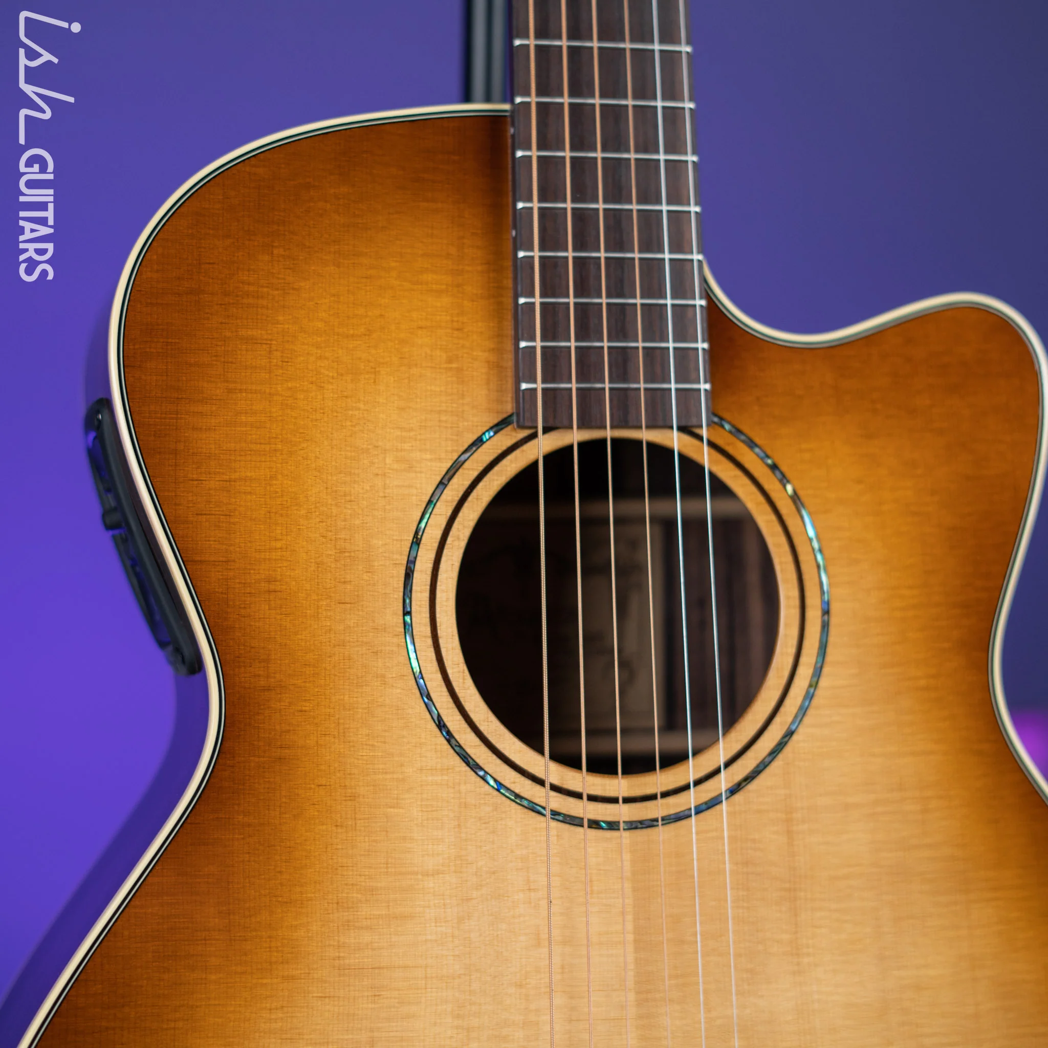 Alvarez Yairi Grand Auditorium GY70CESHB Shadowburst Gloss Demo - Image 3
