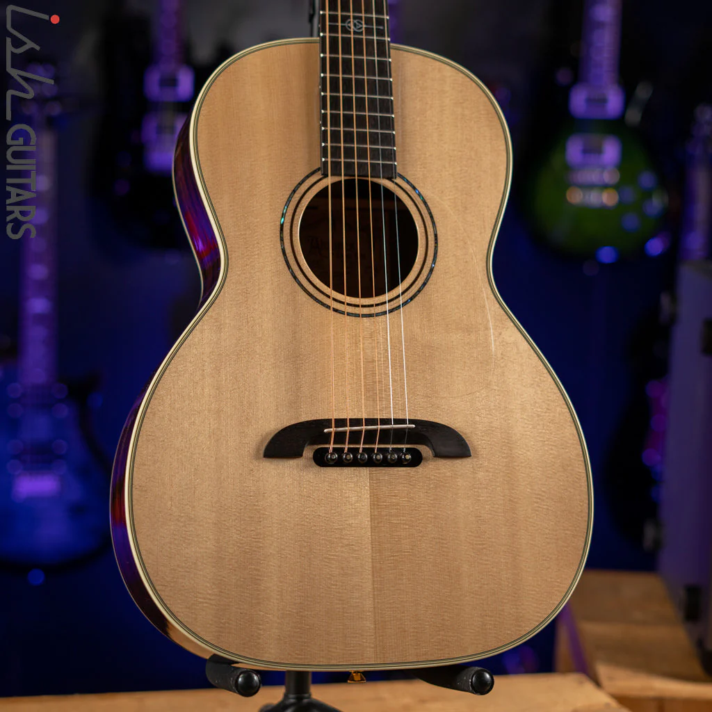 Alvarez Yairi Masterworks PYM70 Parlor Acoustic Guitar Natural - Image 3