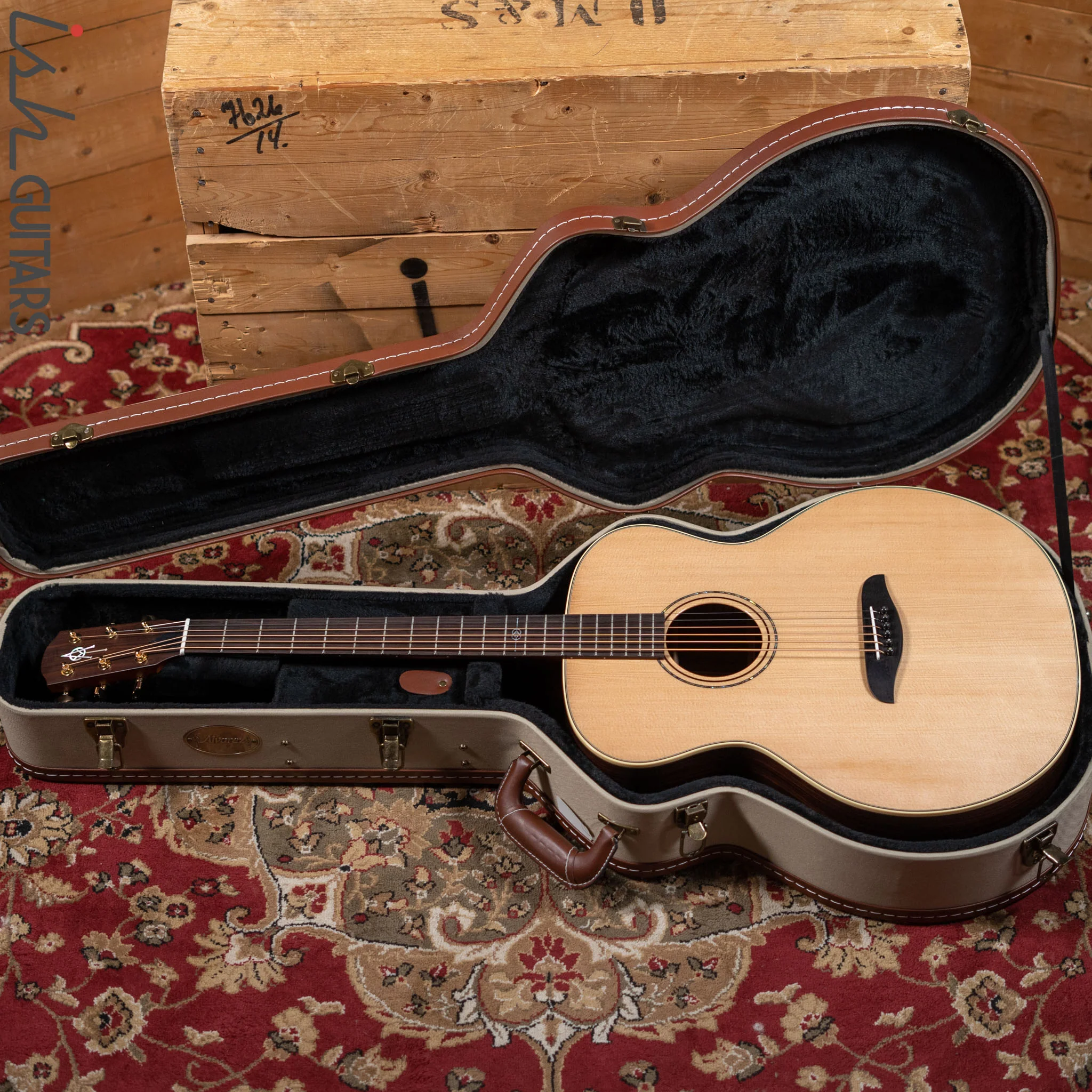 Alvarez Yairi YB70 Standard Baritone Natural Store Demo - Image 13