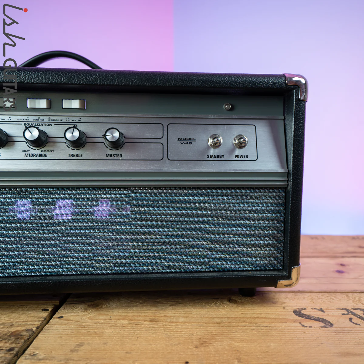 Ampeg V-4B 100w Bass Amplifier Head Reissue - Image 5