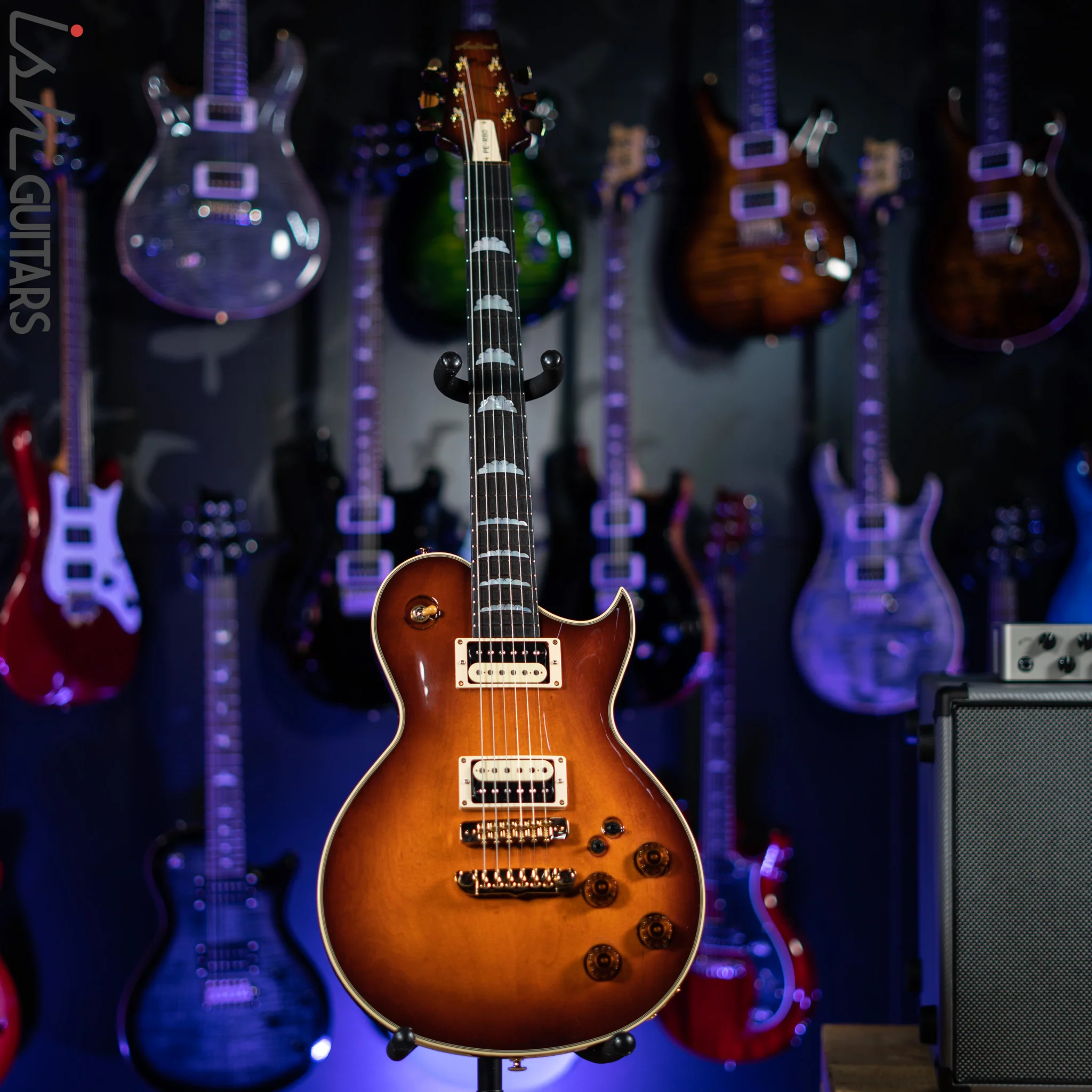 Aria Pro II PE-R80 Japan Brown Made in Japan MIJ Electric Guitar - Image 2