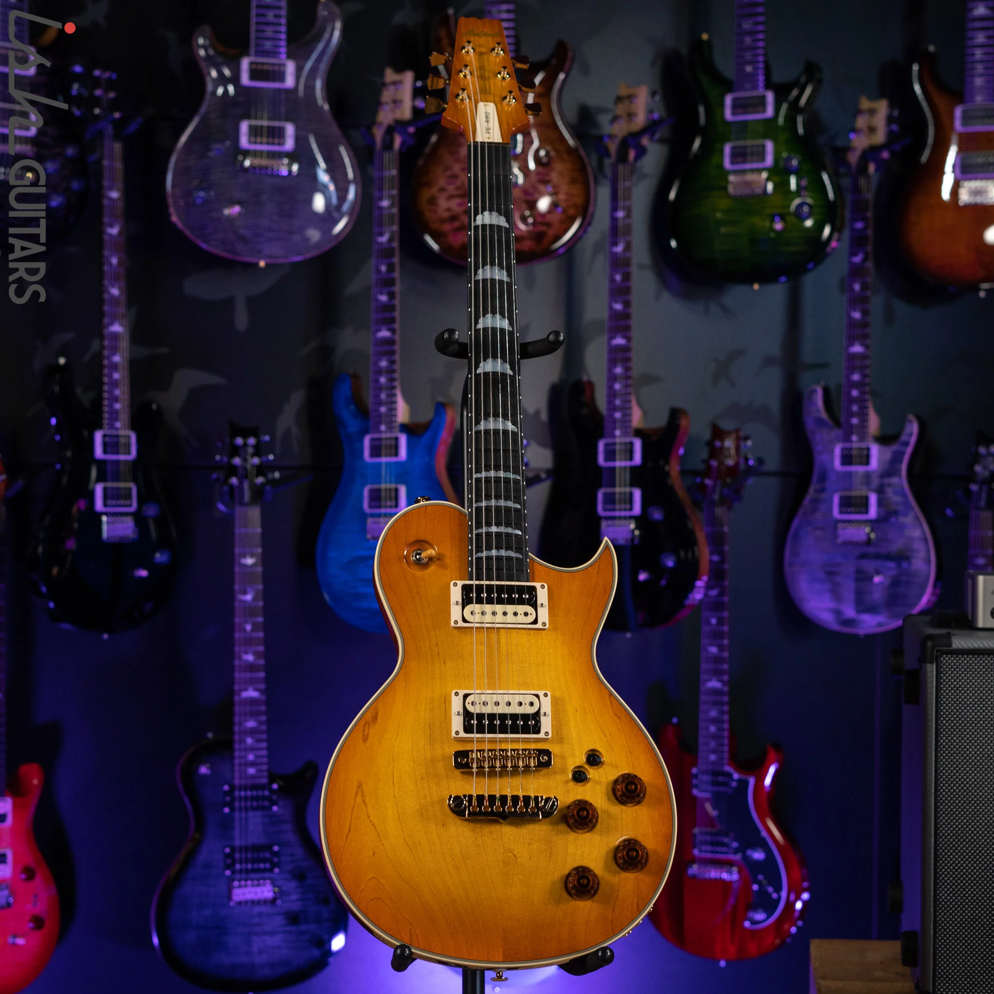 Aria Pro II PE-R80 Lemon Drop Made in Japan MIJ Electric Guitar - Image 2