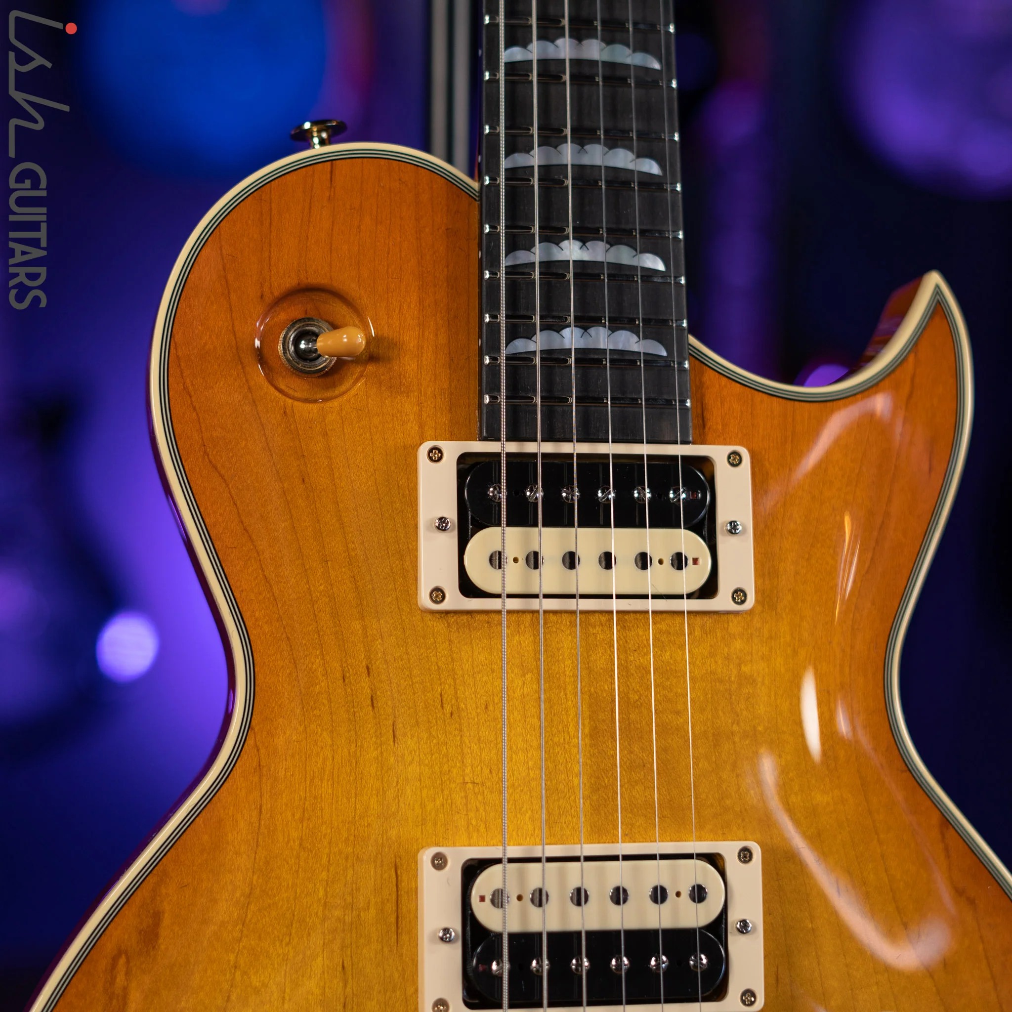 Aria Pro II PE-R80 Lemon Drop Made in Japan MIJ Electric Guitar - Image 3