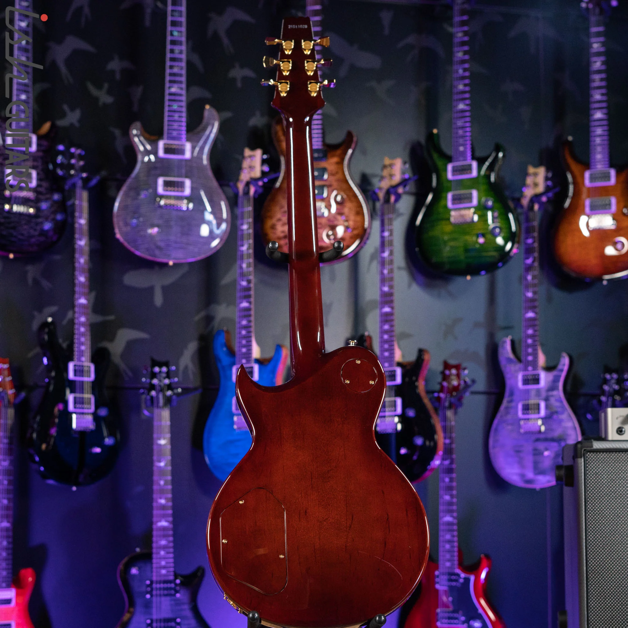 Aria Pro II PE-R80 Stained Brown Made in Japan MIJ Electric Guitar - Image 7