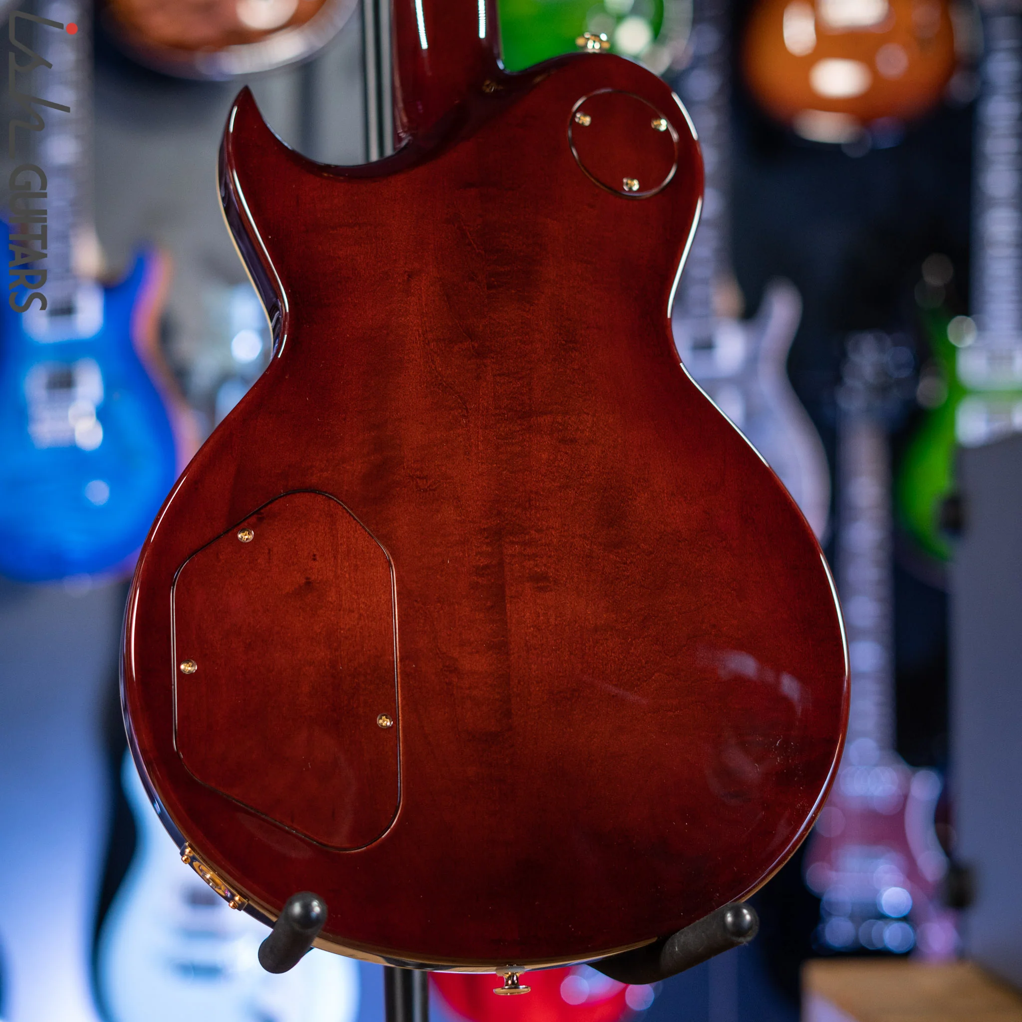 Aria Pro II PE-R80 Stained Brown Made in Japan MIJ Electric Guitar - Image 8