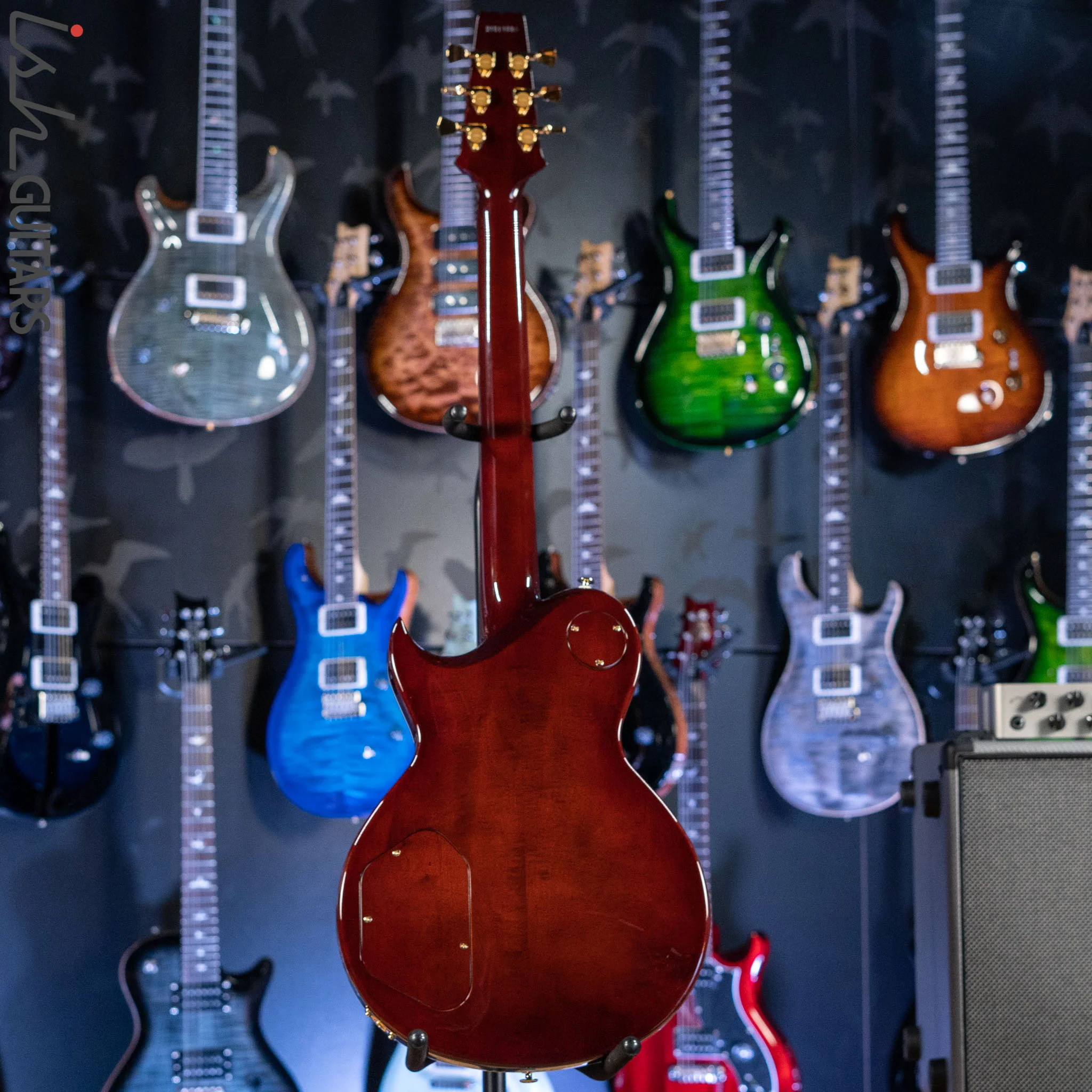 Aria Pro II PE-R80 Stained Brown Made in Japan MIJ Electric Guitar - Image 9