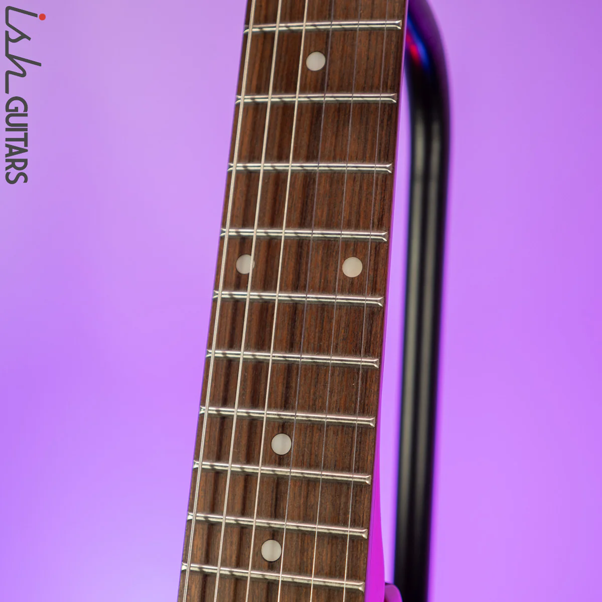 Aria Pro II PE Series Double Cutaway P90 Pickups Translucent Red - Image 6