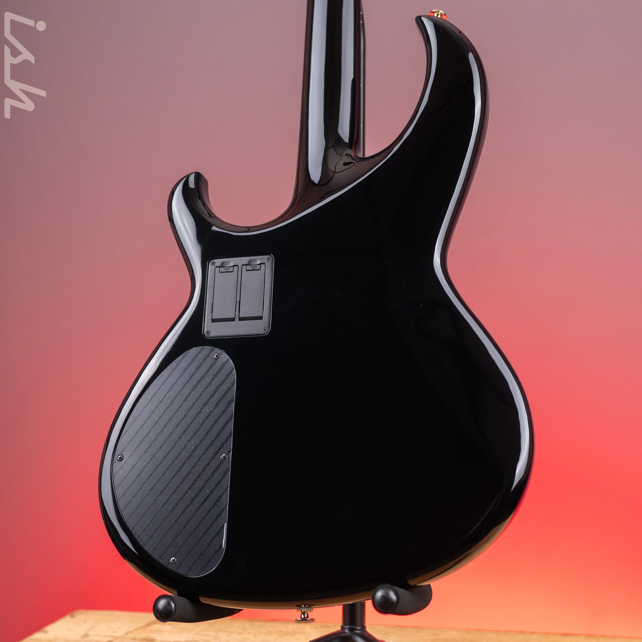 Aria Pro II SB-1000 4-String Bass Black - Image 7