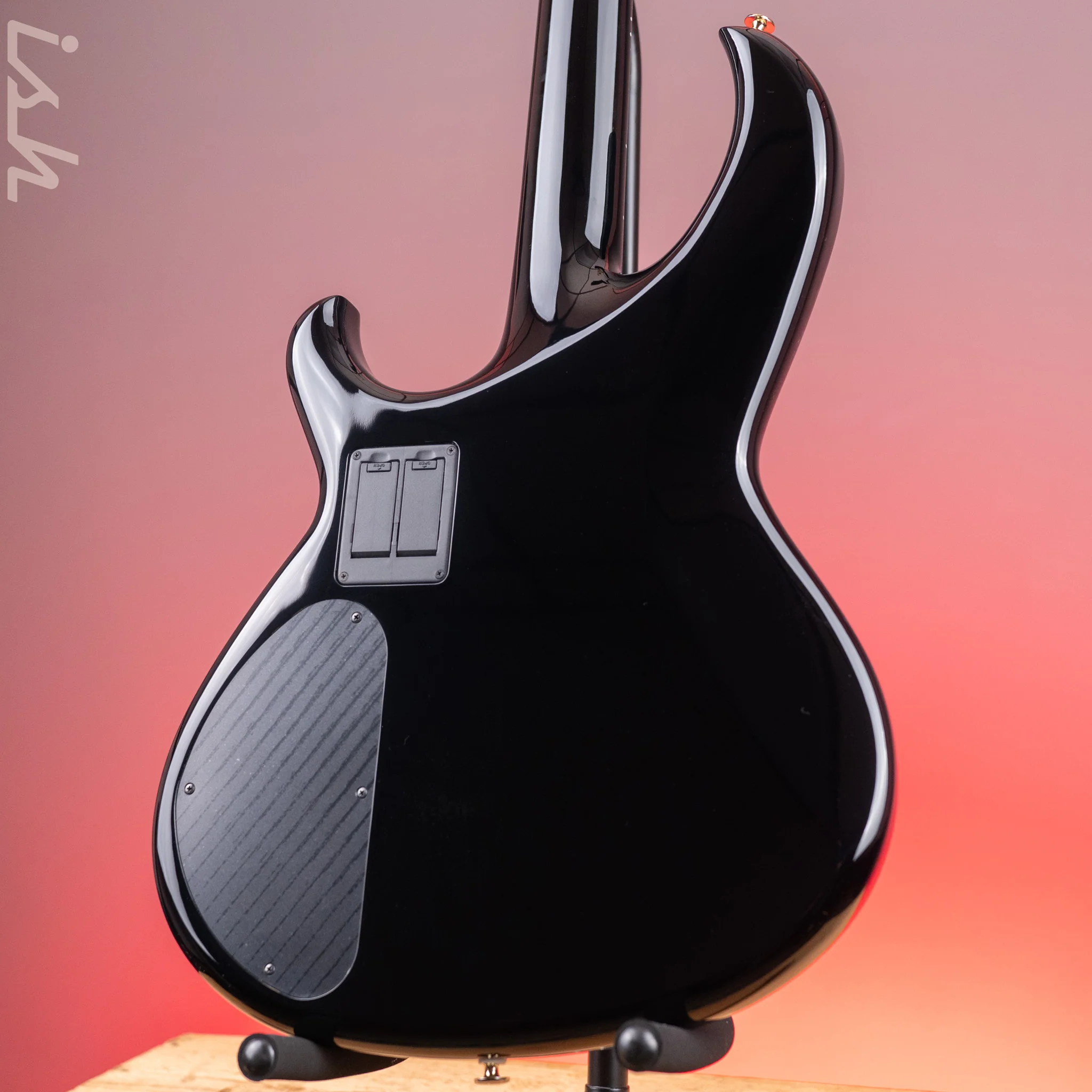 Aria Pro II SB-1000 4-String Bass Black - Image 7