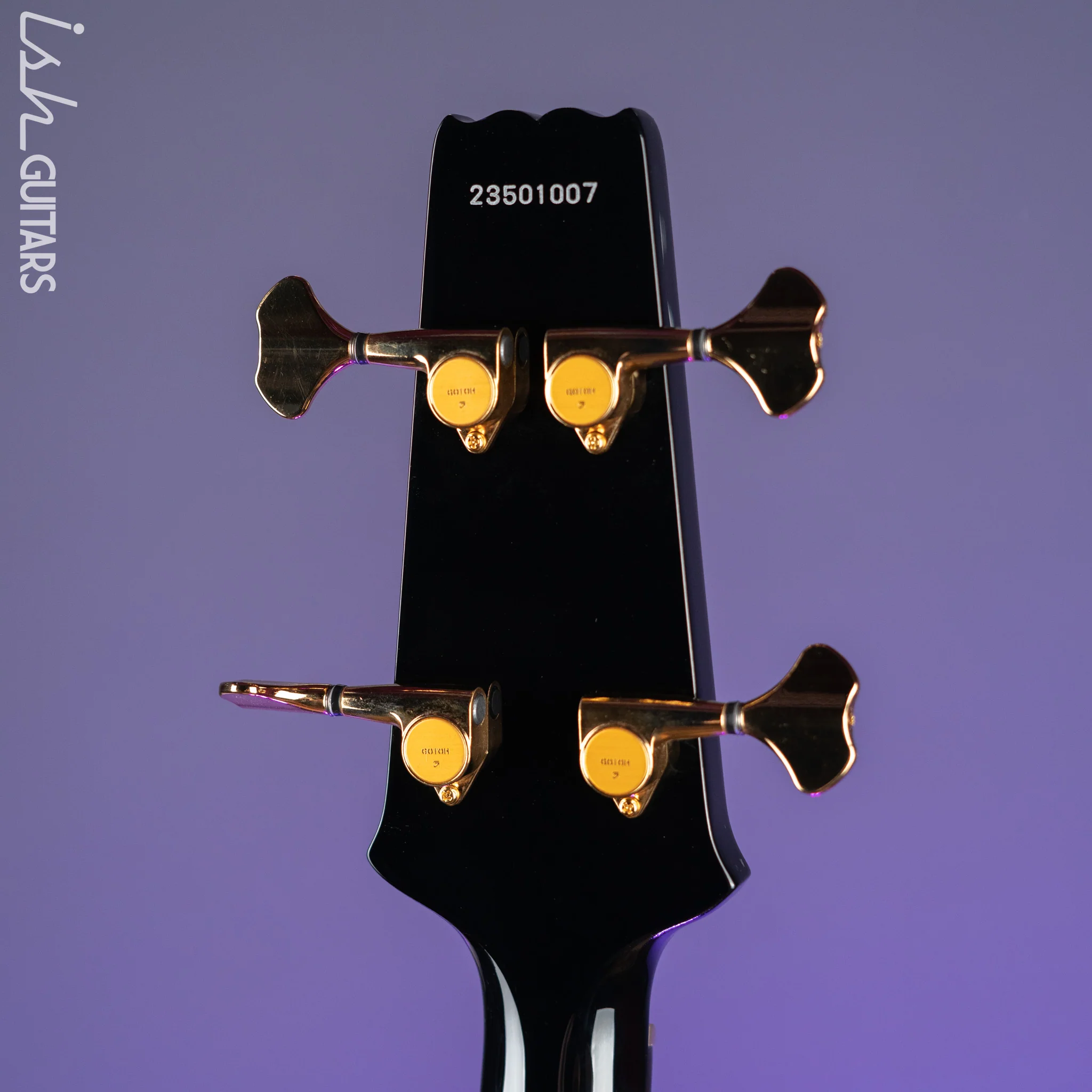 Aria Pro II SB-1000 4-String Bass Guitar Black - Image 10
