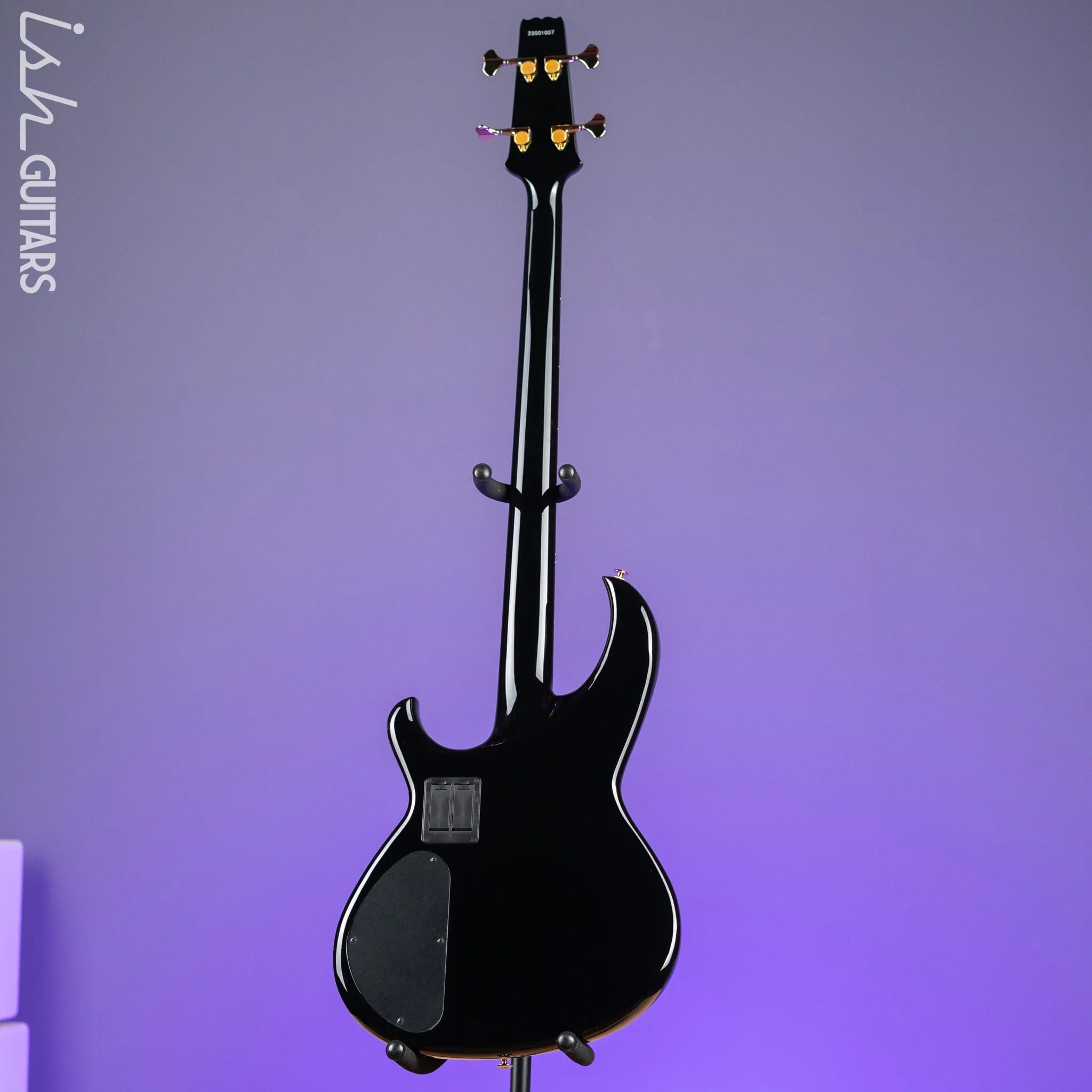 Aria Pro II SB-1000 4-String Bass Guitar Black - Image 6