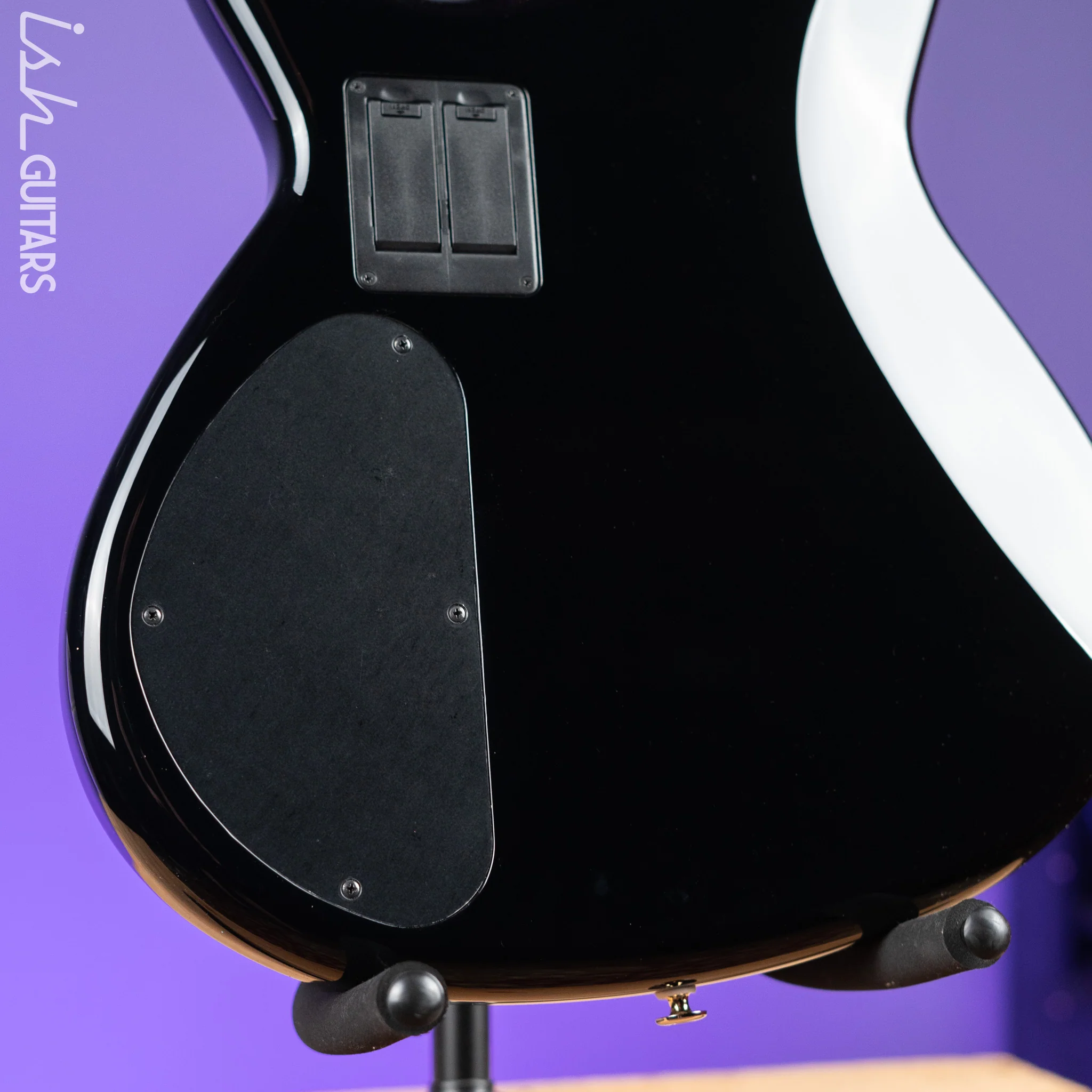 Aria Pro II SB-1000 4-String Bass Guitar Black - Image 9