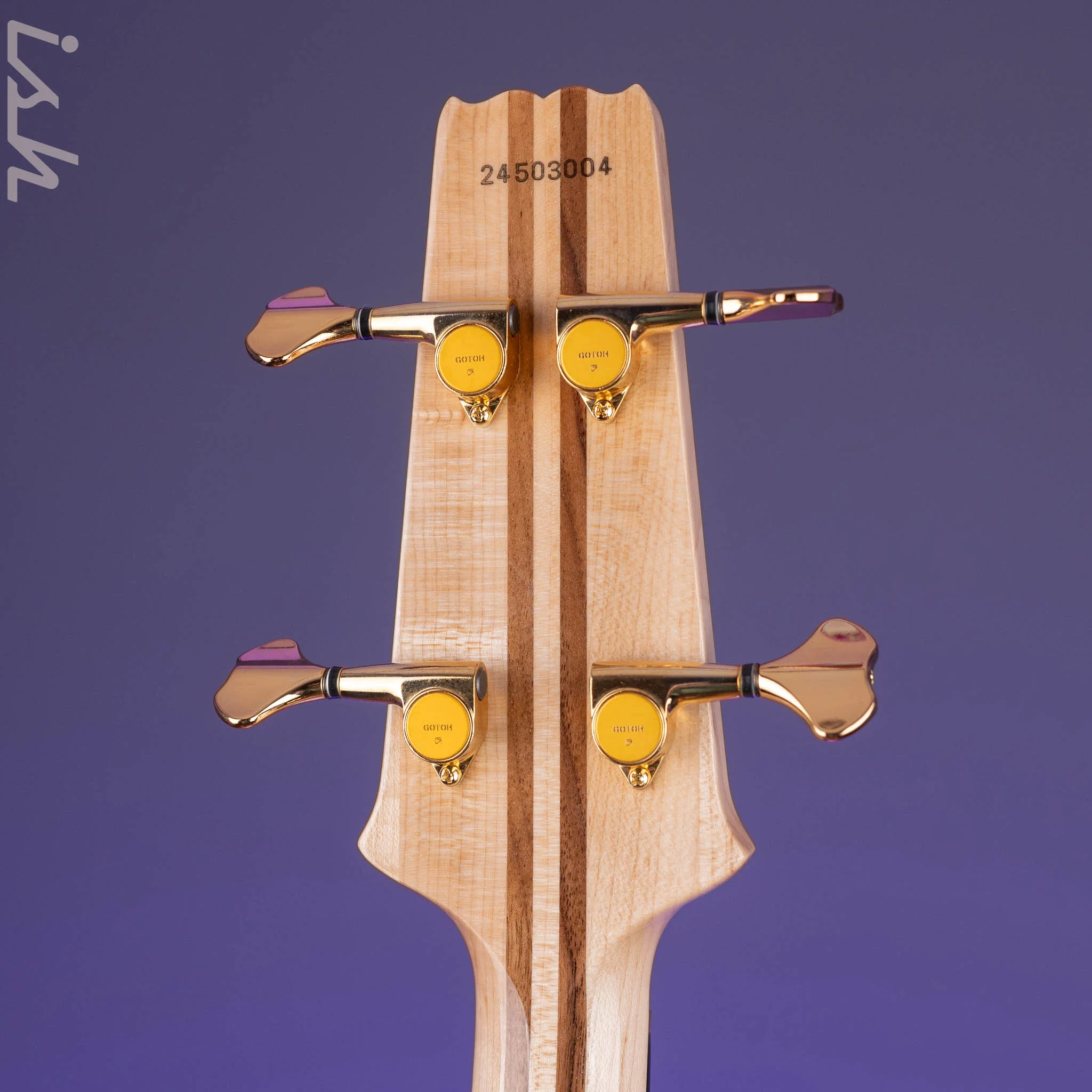 Aria Pro II SB-1000 4-String Bass Natural Oak - Image 10