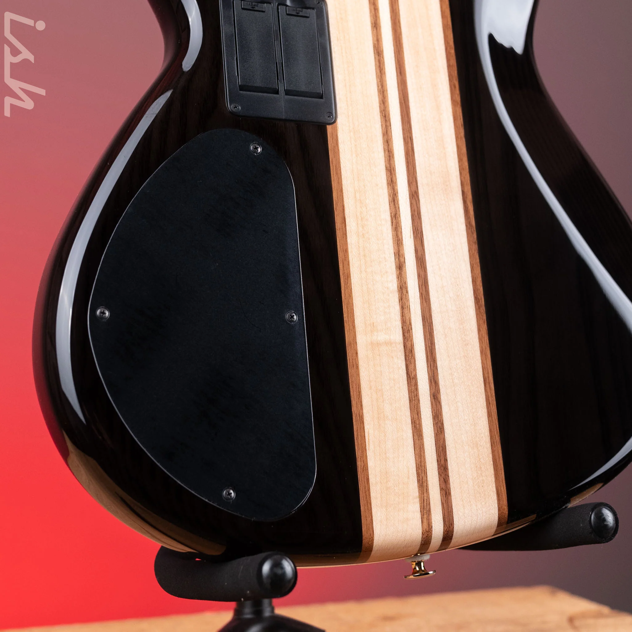 Aria Pro II SB-1000 4-String Bass See-Through Black - Image 10