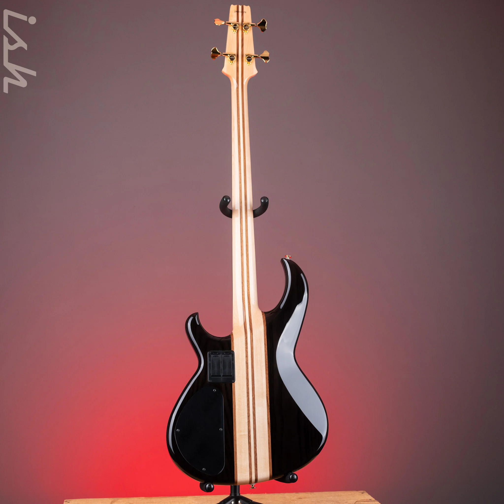 Aria Pro II SB-1000 4-String Bass See-Through Black - Image 7