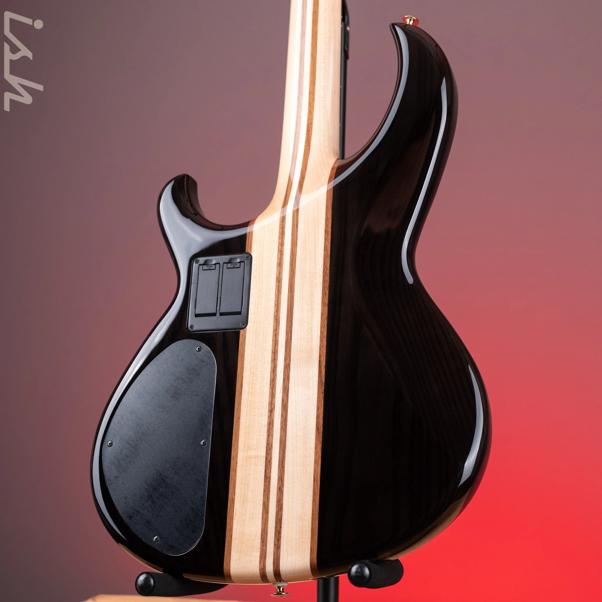 Aria Pro II SB-1000 4-String Bass See-Through Black - Image 8
