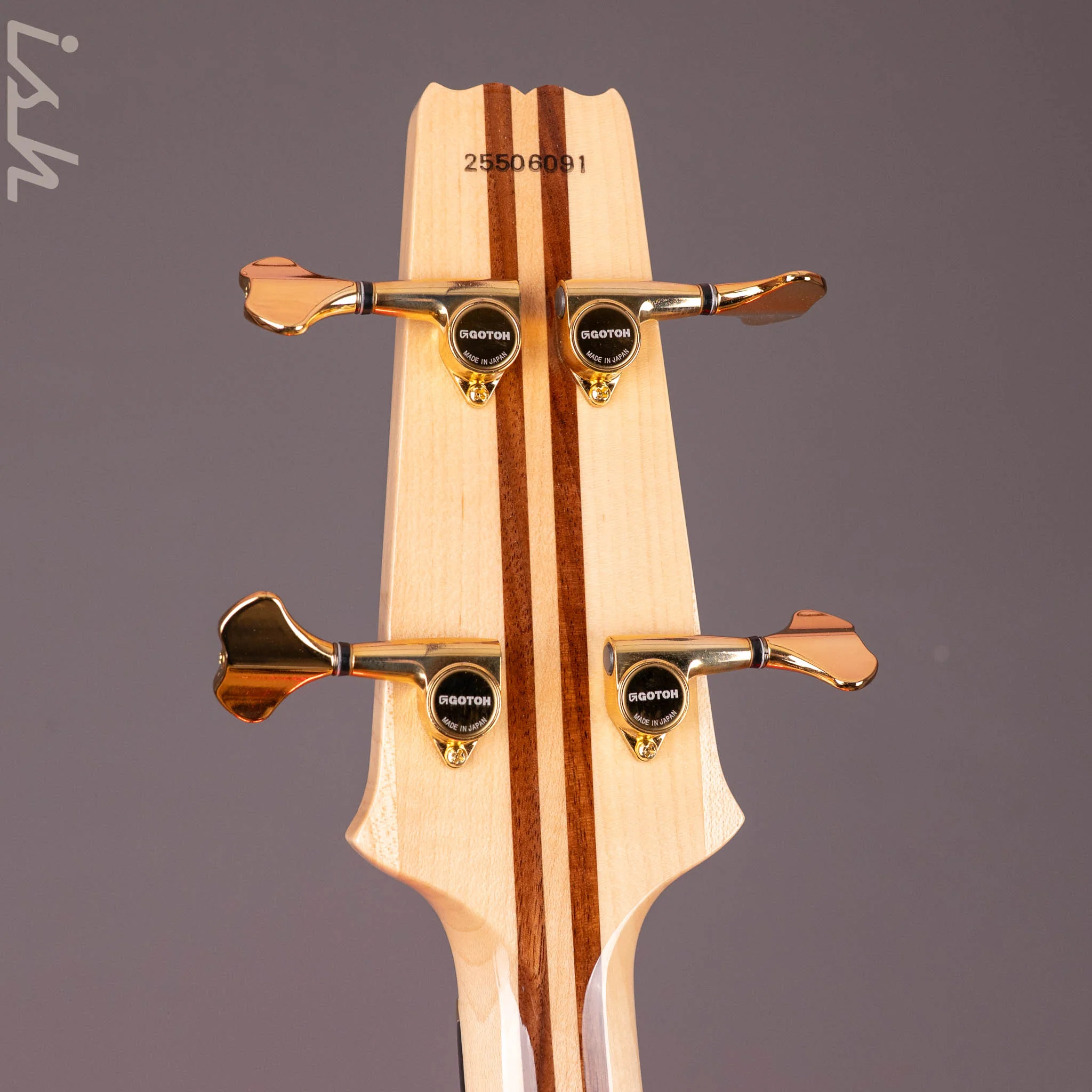 Aria Pro II SB-1000 4-String Bass See-Through Black NAMM Demo - Image 11