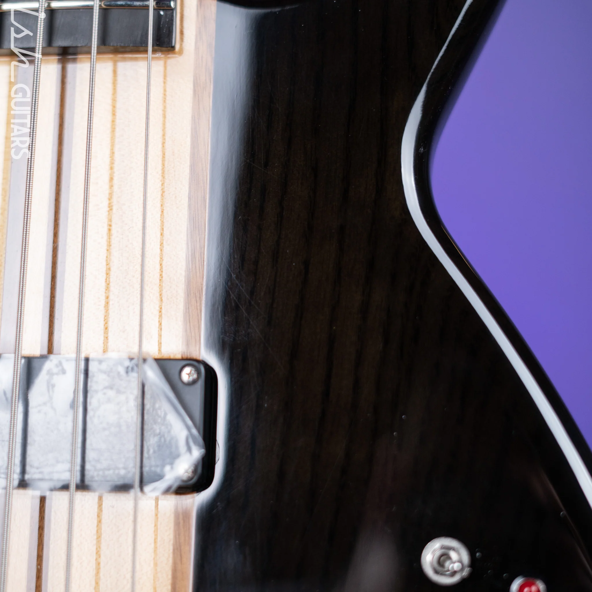 Aria Pro II SB-1000 5-String See Through Bass Black Demo - Image 11