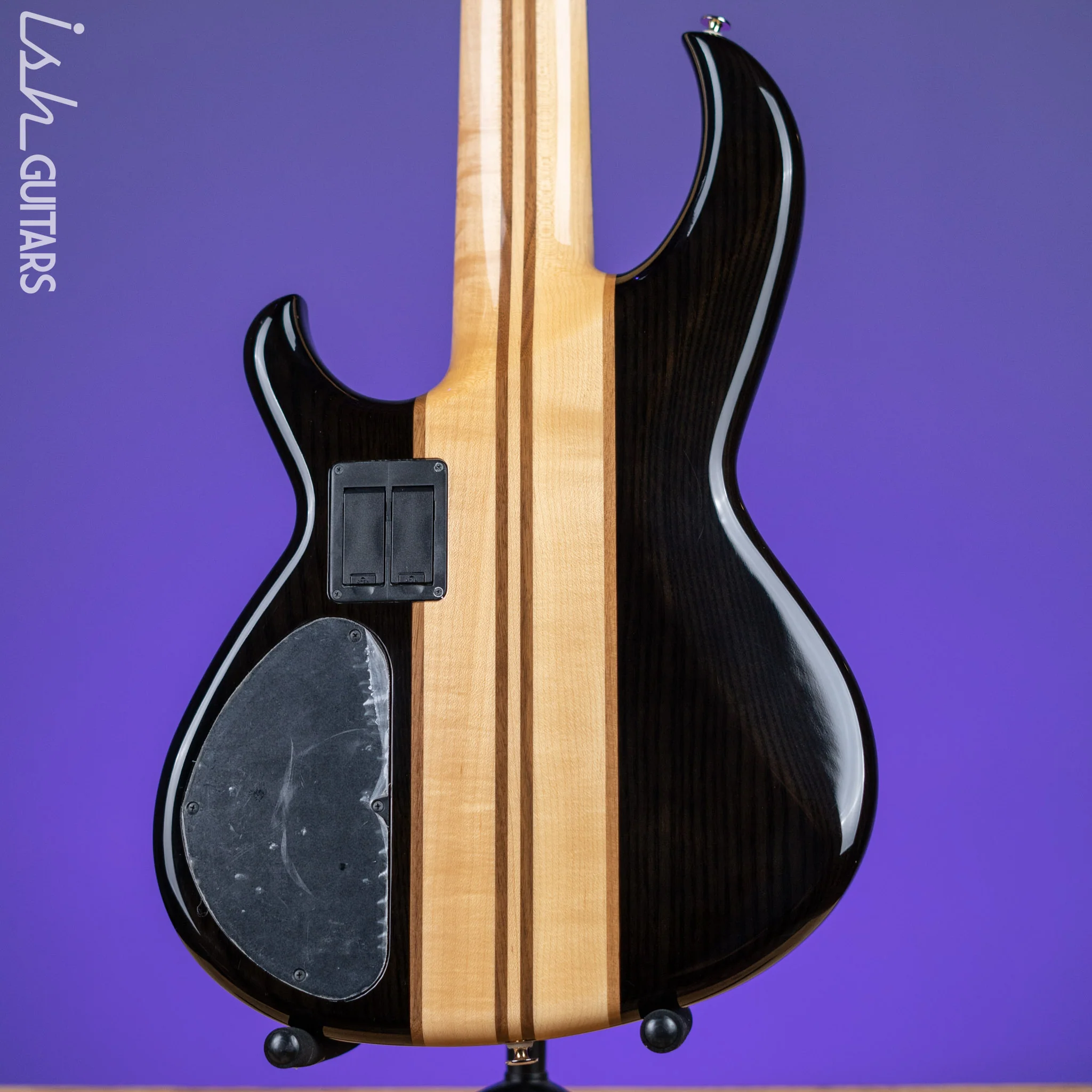 Aria Pro II SB-1000 5-String See Through Bass Black Demo - Image 7