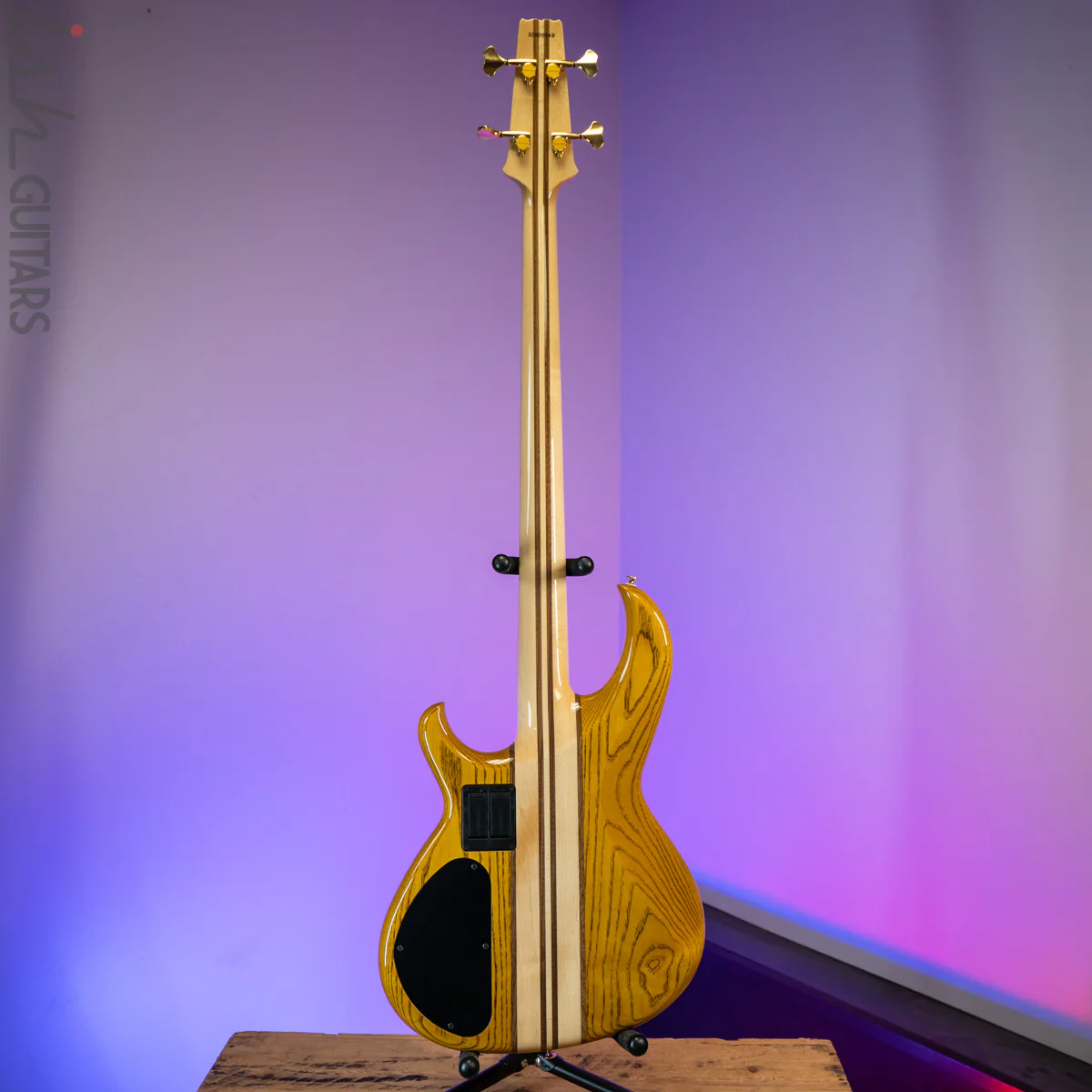 2020 Aria Pro II SB-1000B Reissue Bass Guitar Made in Japan Amber - Image 8