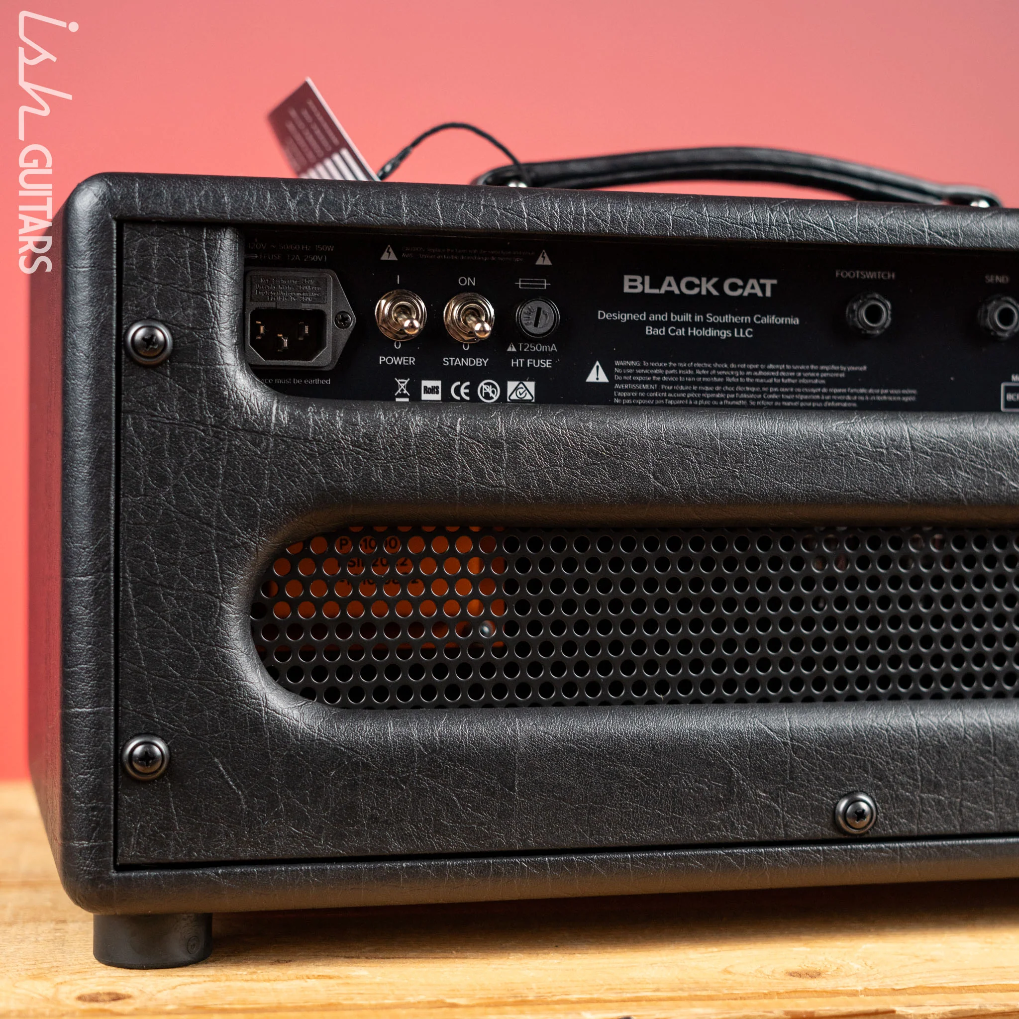 Bad Cat Black Cat 20W Guitar Amplifier Head Demo - Image 5