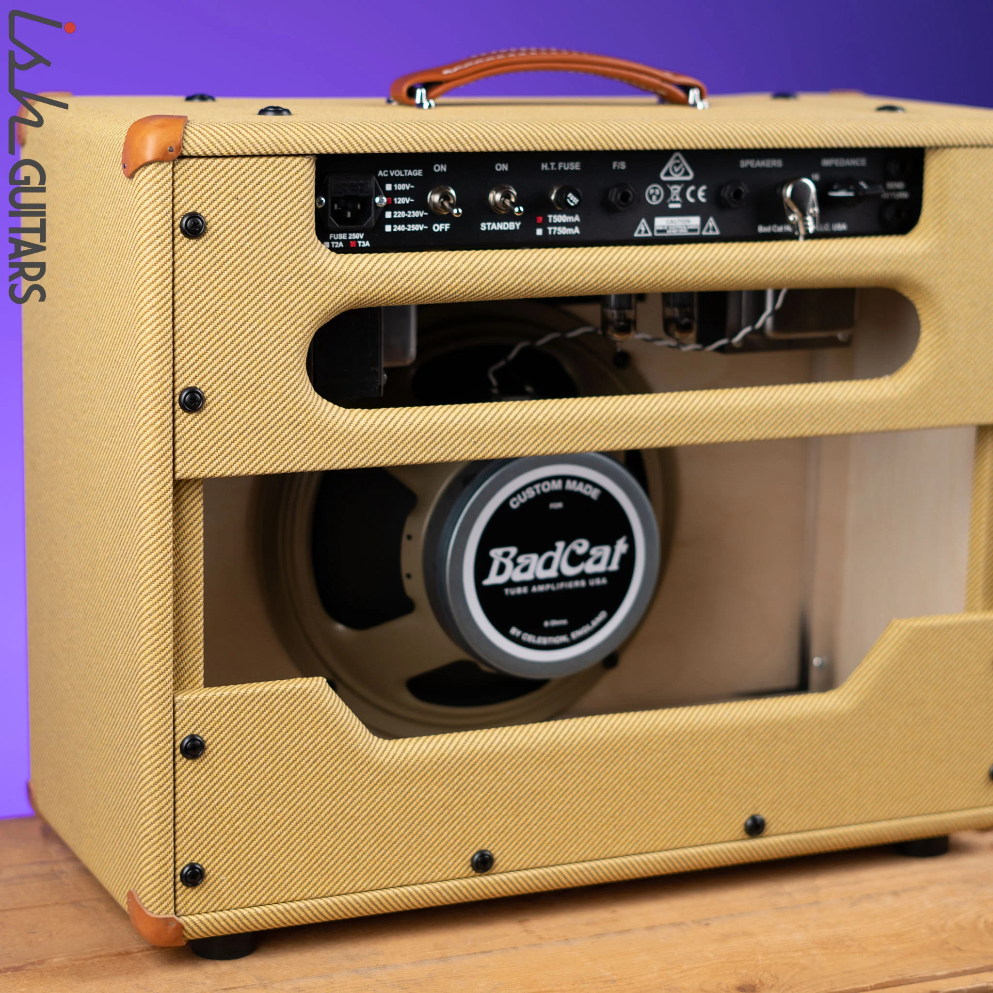Bad Cat Cub 15R USA Player Series 15W Combo Amplifier Tweed - Image 6